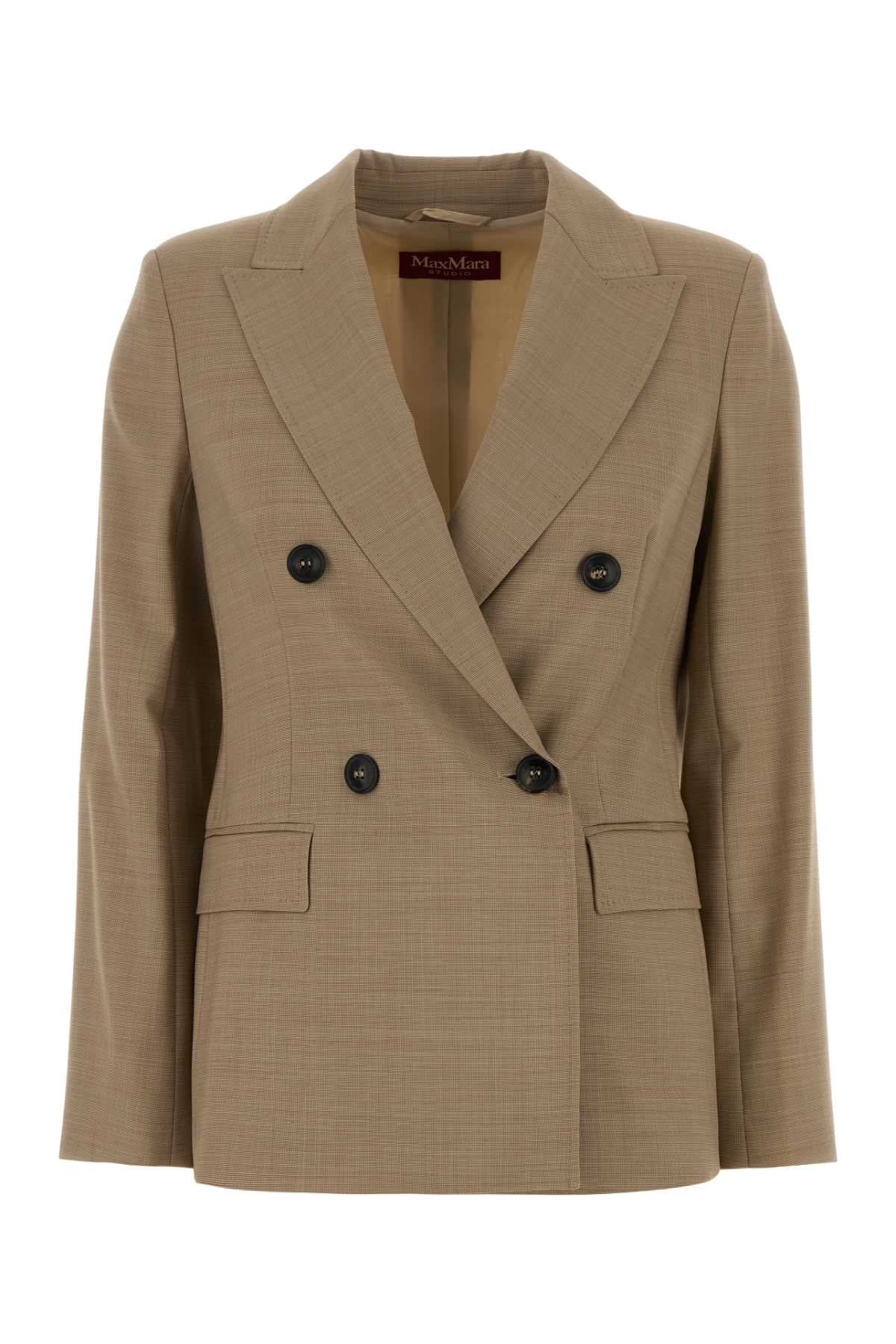 Beige wool Umico blazer