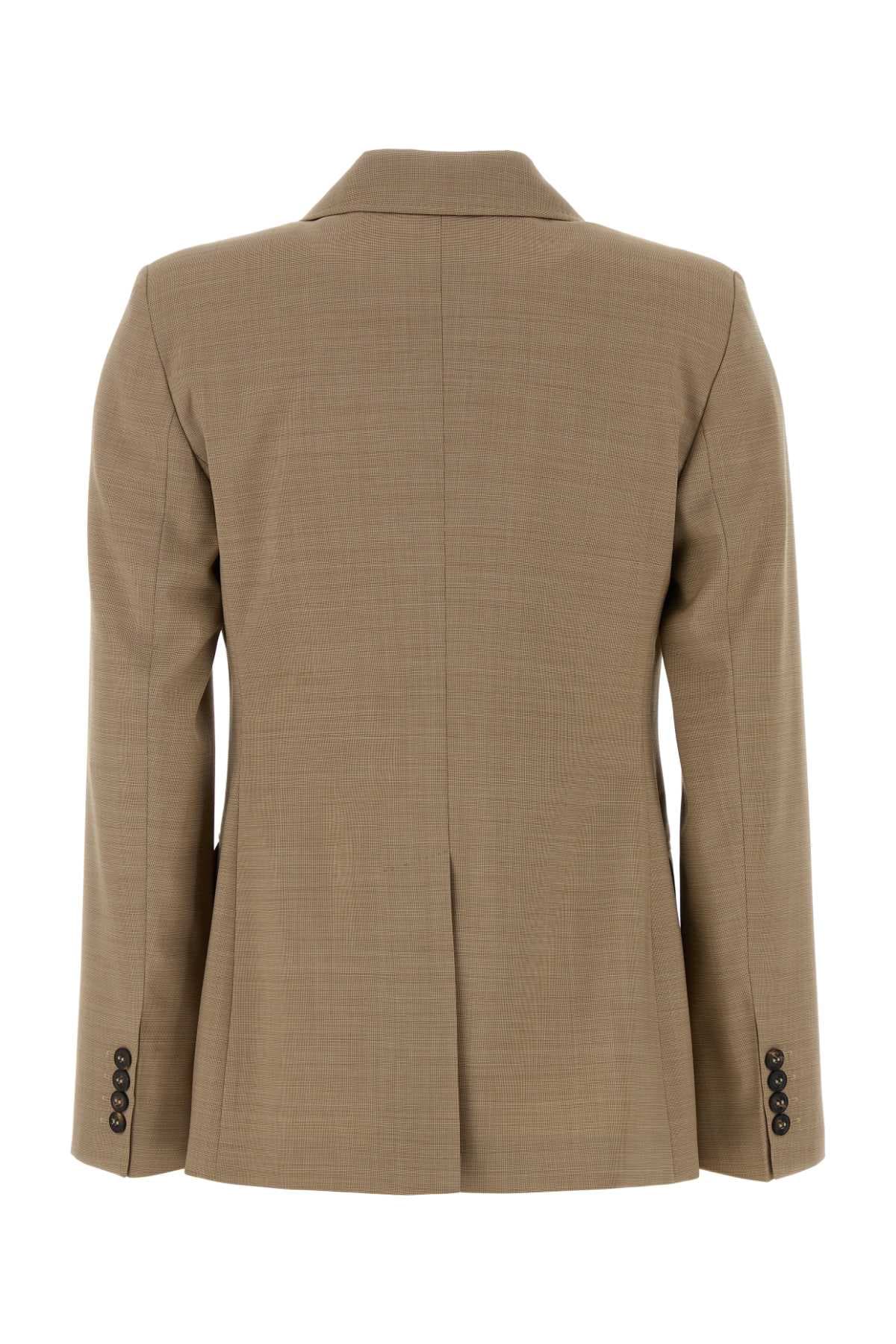 Beige wool Umico blazer - мініатюра 2
