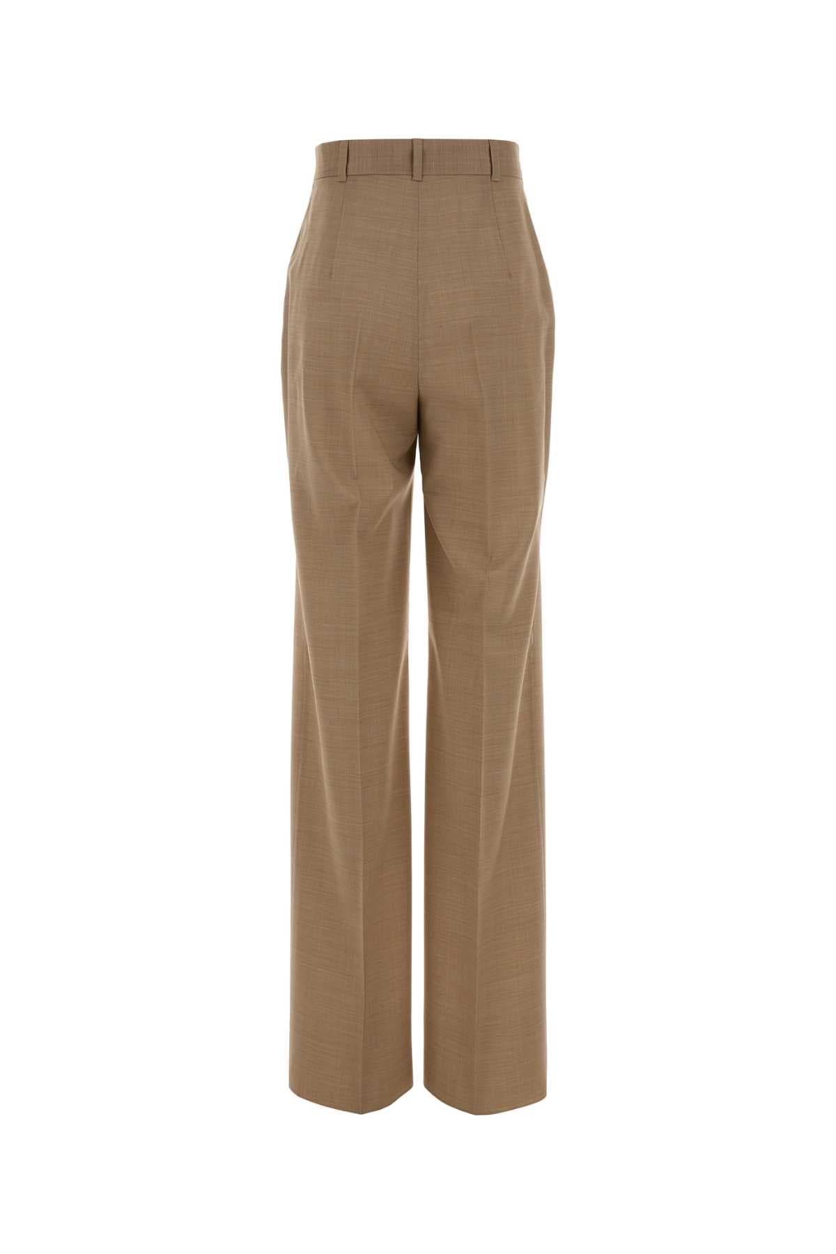 Beige wool Cambusa pant - мініатюра 2