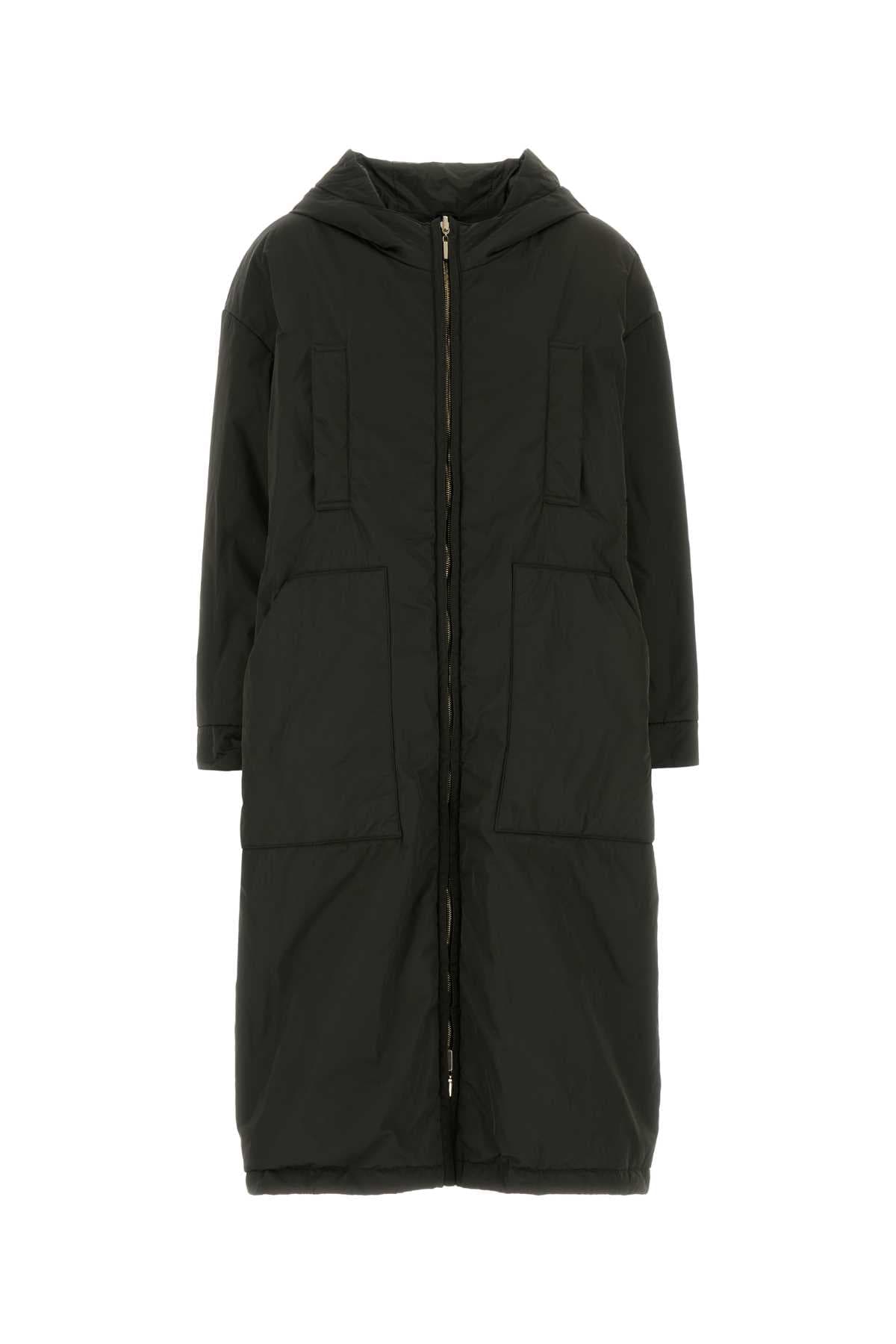 Bottle green polyester Bosco reversible jacket