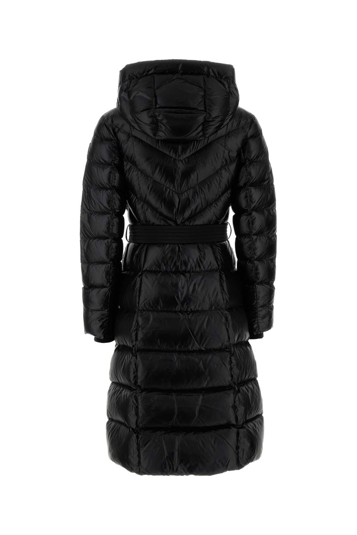 Black nylon Coralia down jacket - мініатюра 2
