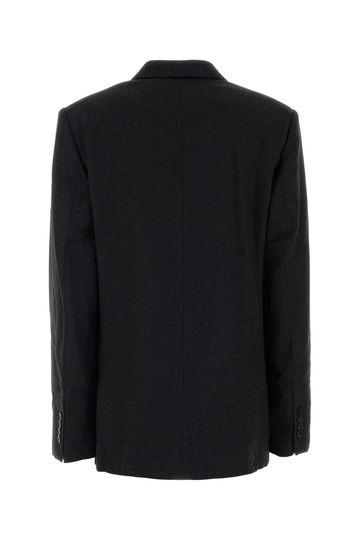 Charcoal wool Beatrice blazer - мініатюра 2
