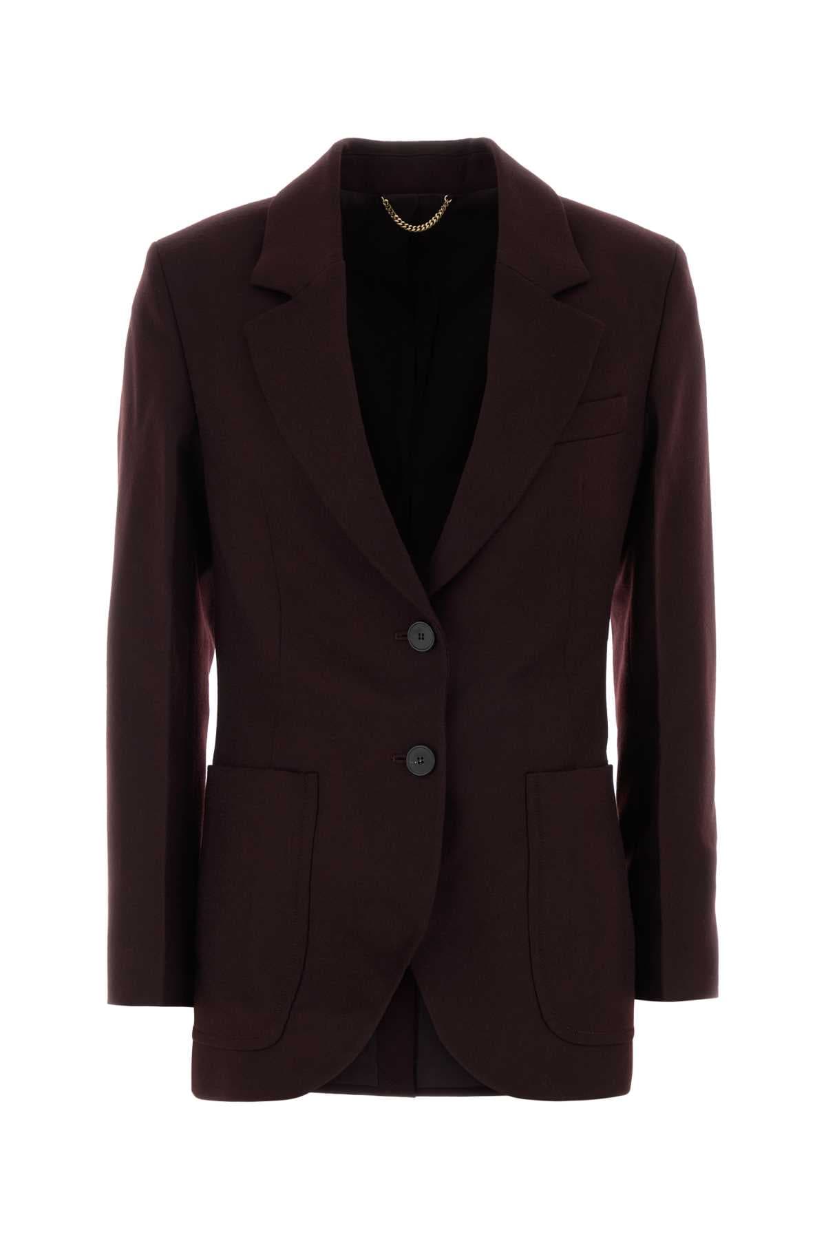 Purple wool Katherine blazer