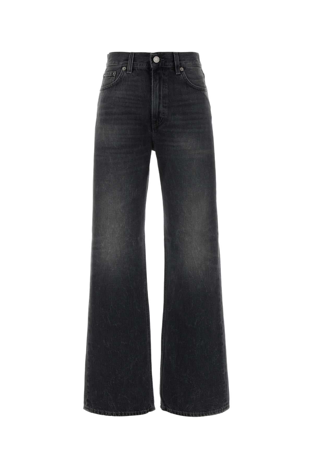 Black denim Korea jeans