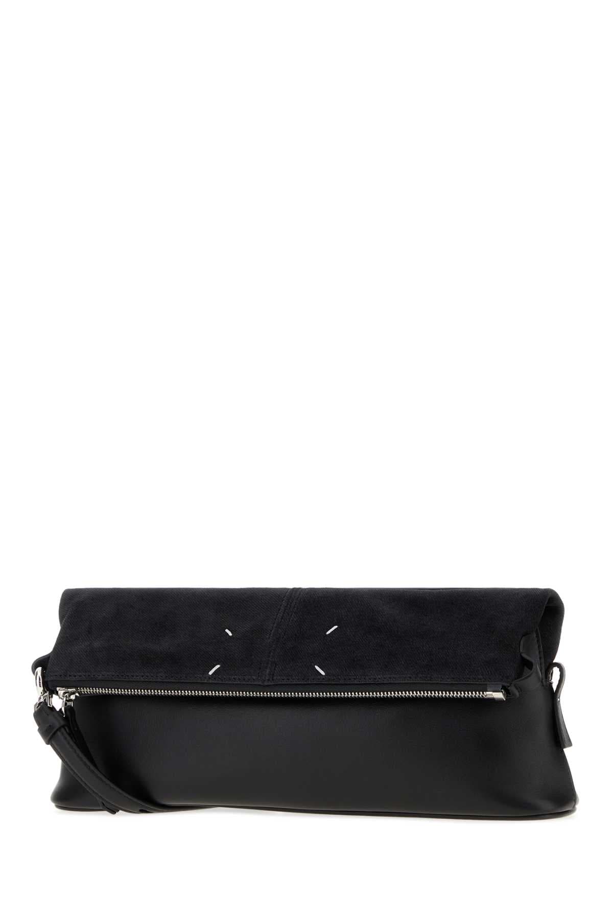 Black leather 5AC clutch - мініатюра 2