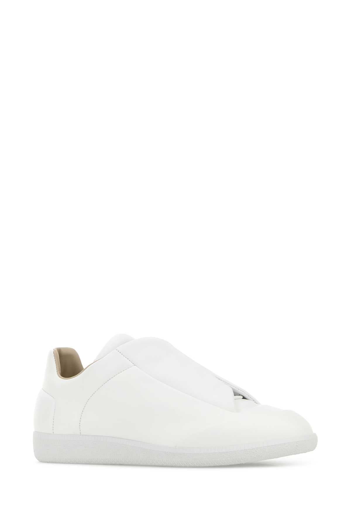 White leather Future slip ons - мініатюра 2