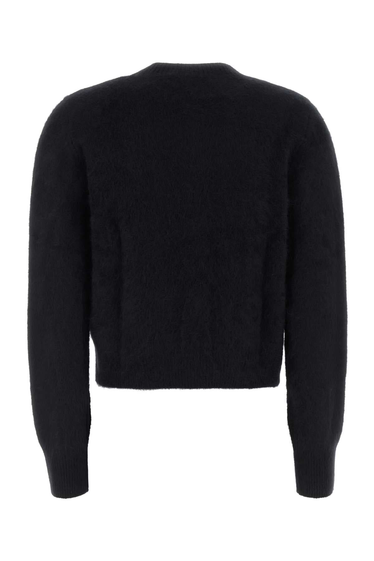 Black cashmere Azalea cardigan - мініатюра 2