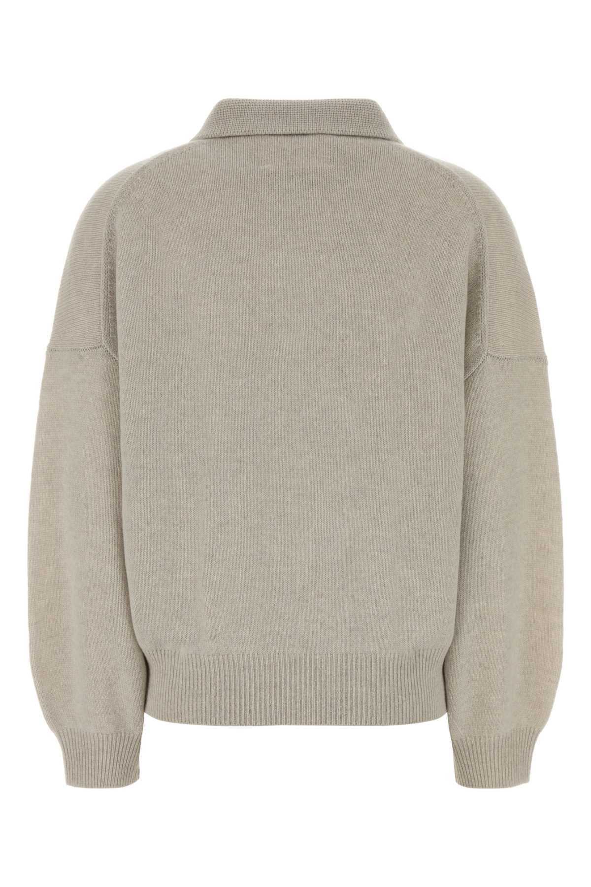 Sand cashmere Etta polo shirt - мініатюра 2