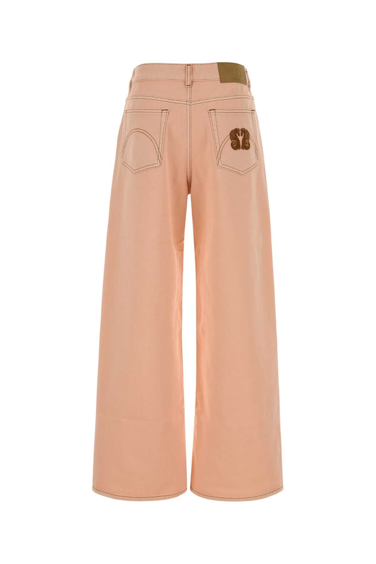 Pink denim Clapotis jeans - мініатюра 2