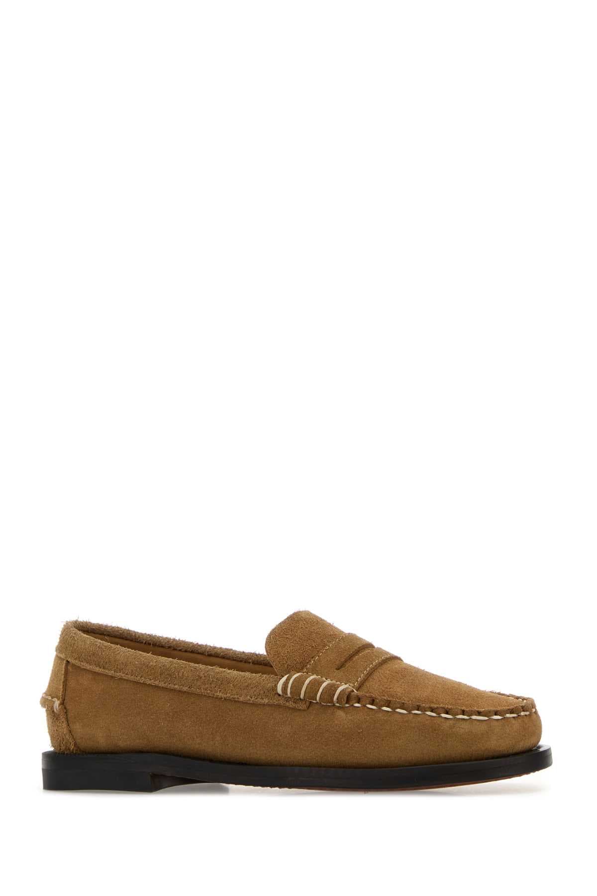 Camel suede Dan loafers - мініатюра 2