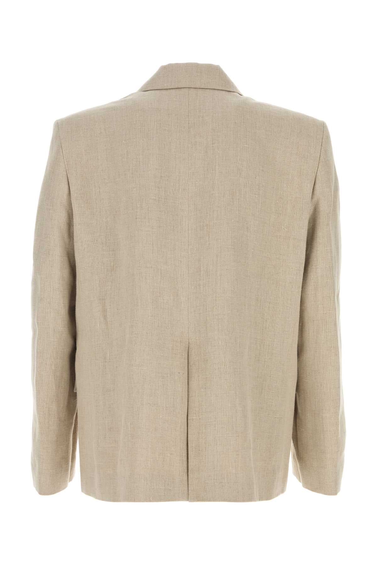 Beige linen Donovan blazer - мініатюра 2