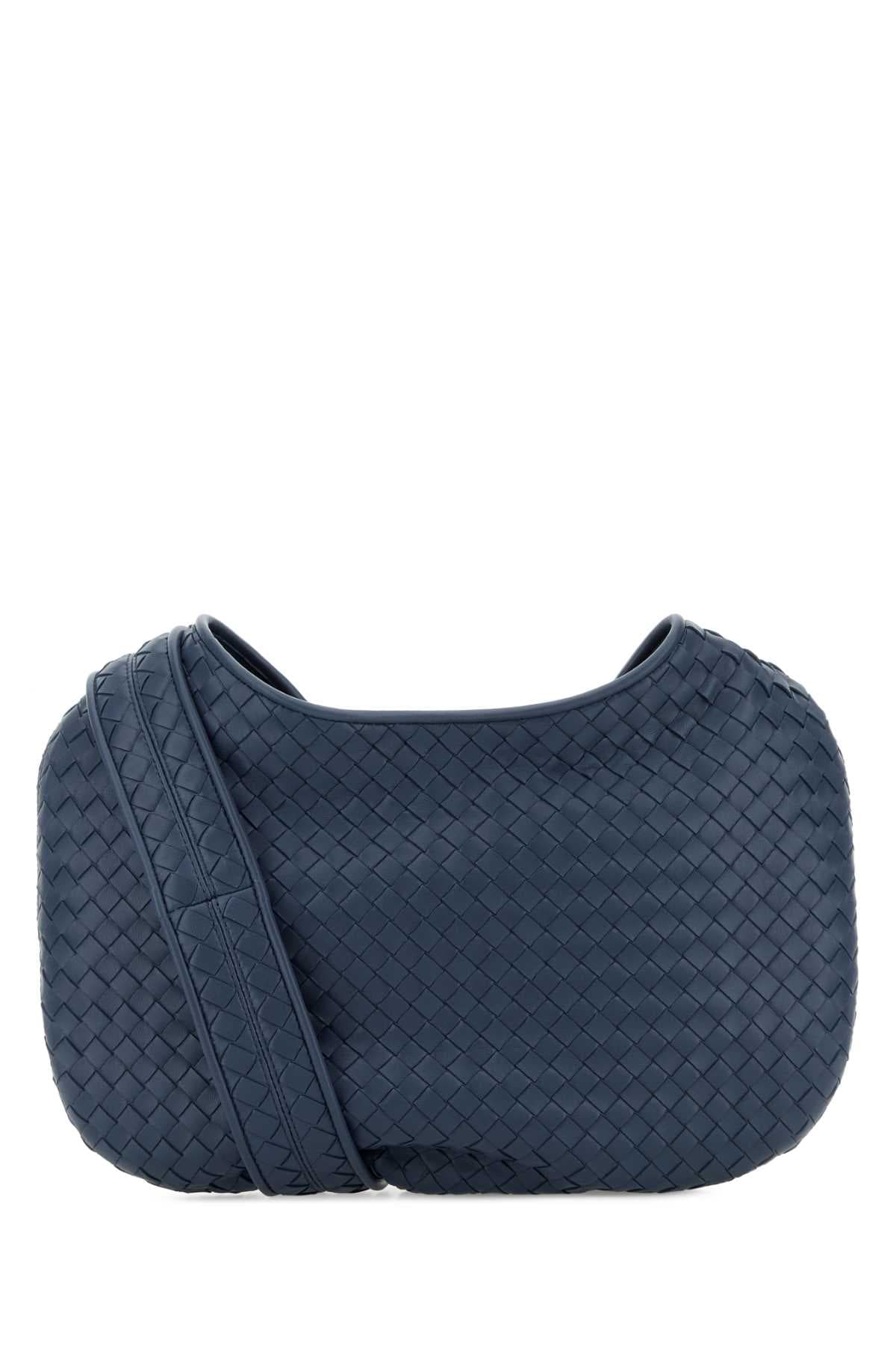 Air Force blue nappa leather Veneto crossbody bag