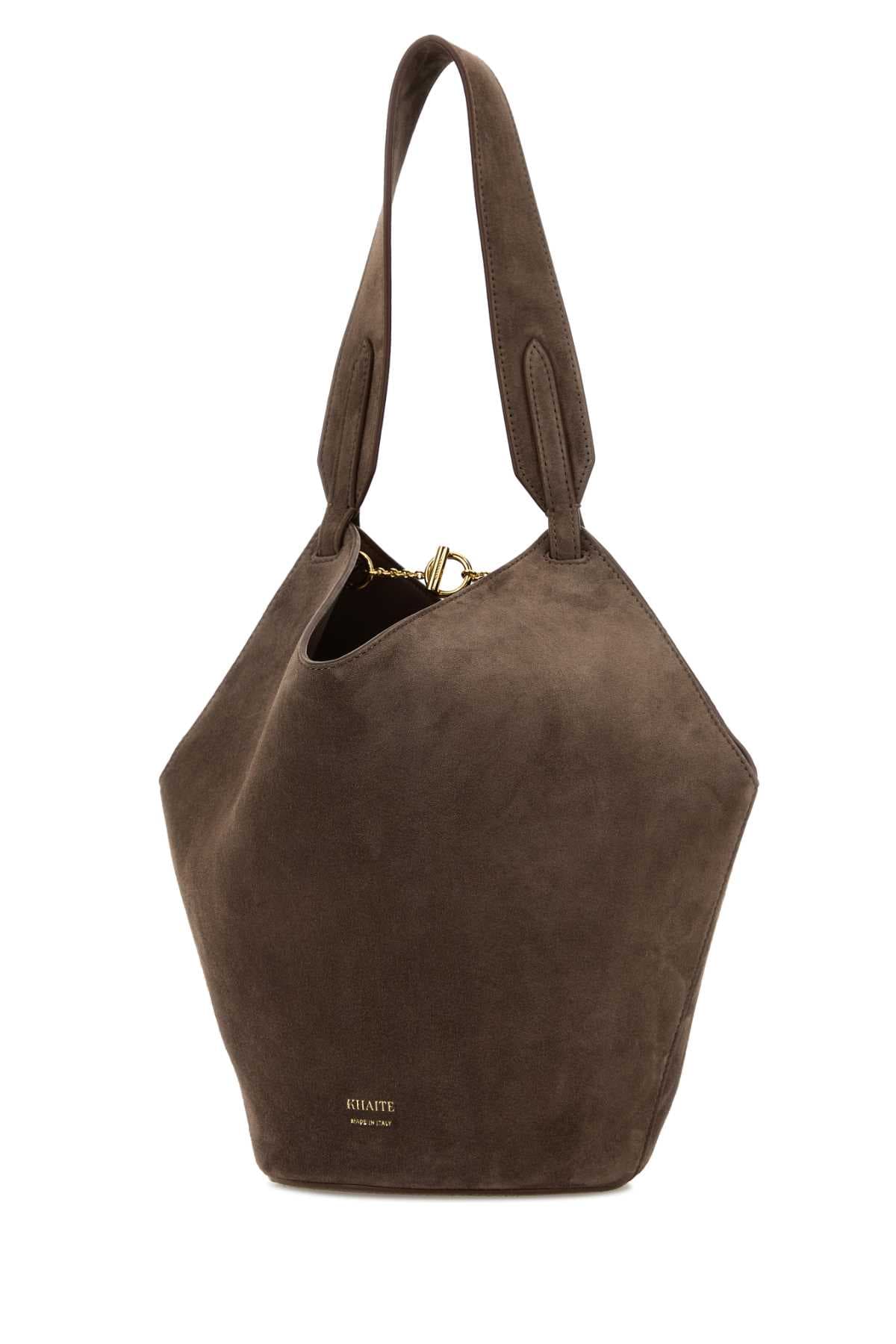 Mud suede mini Lotus shoulder bag - мініатюра 2