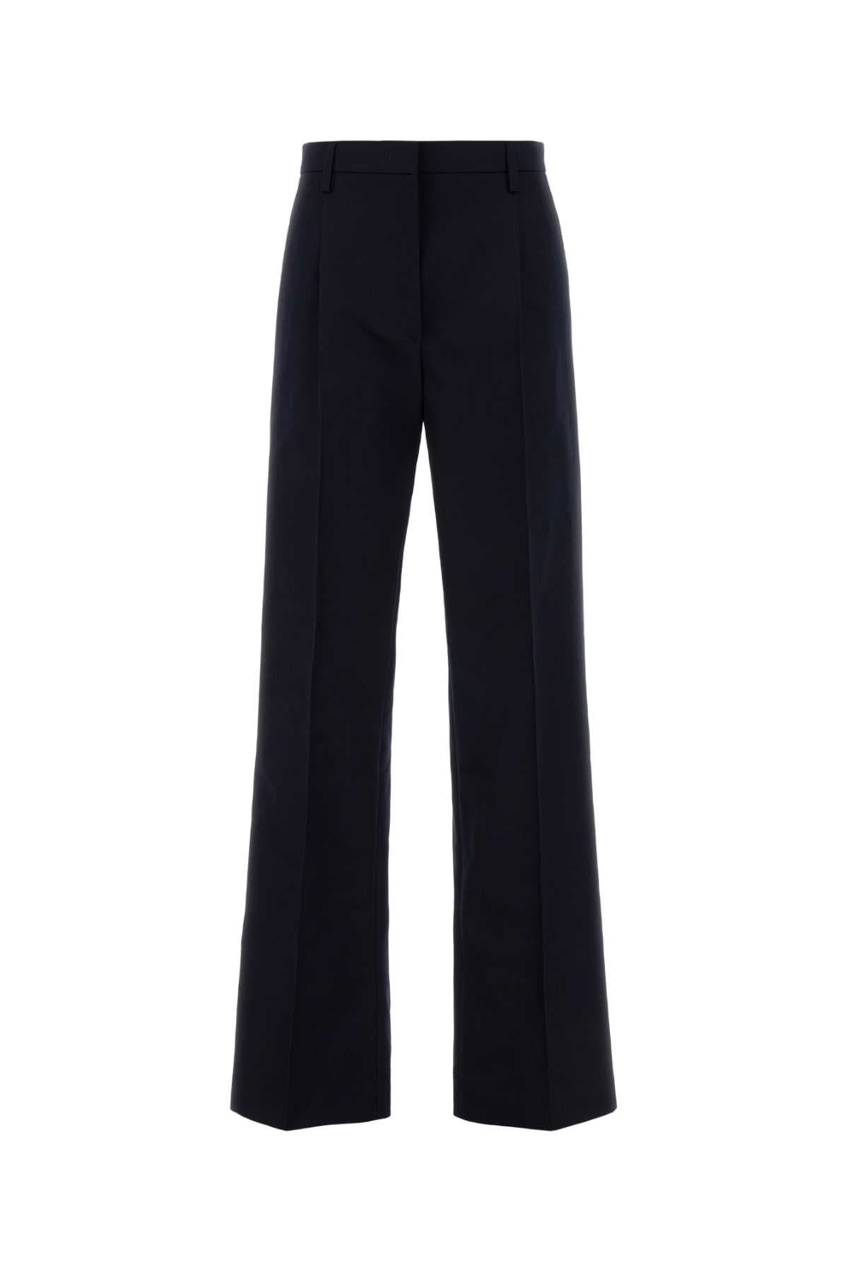 Navy cotton pant