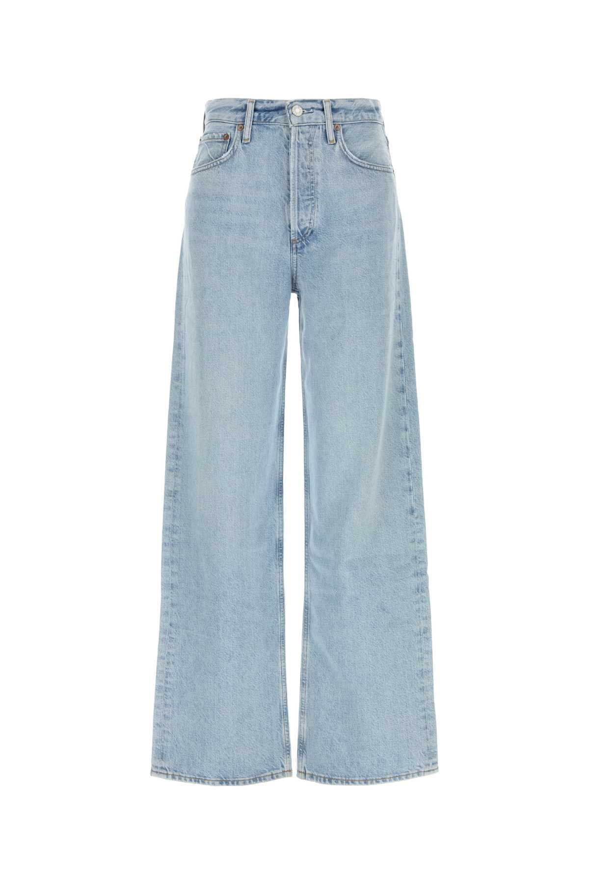 Light-blue denim jeans