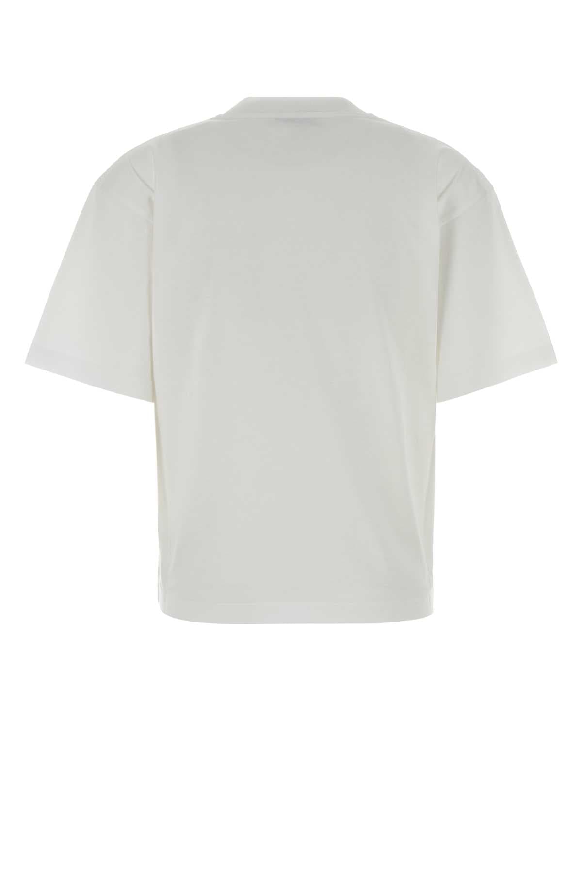 White cotton t-shirt - мініатюра 2