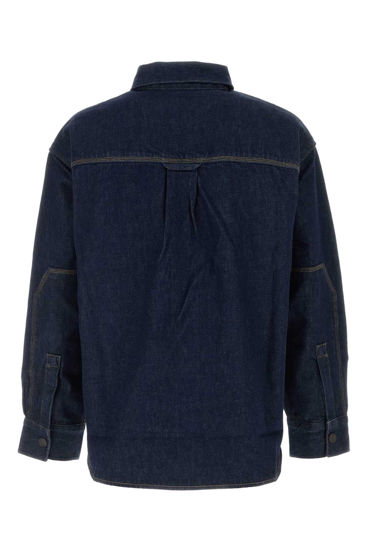 Blue denim Corwin shirt - мініатюра 2