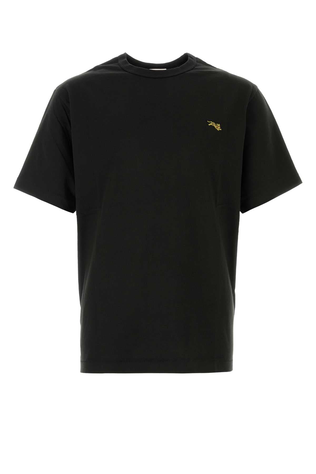 Black cotton t-shirt