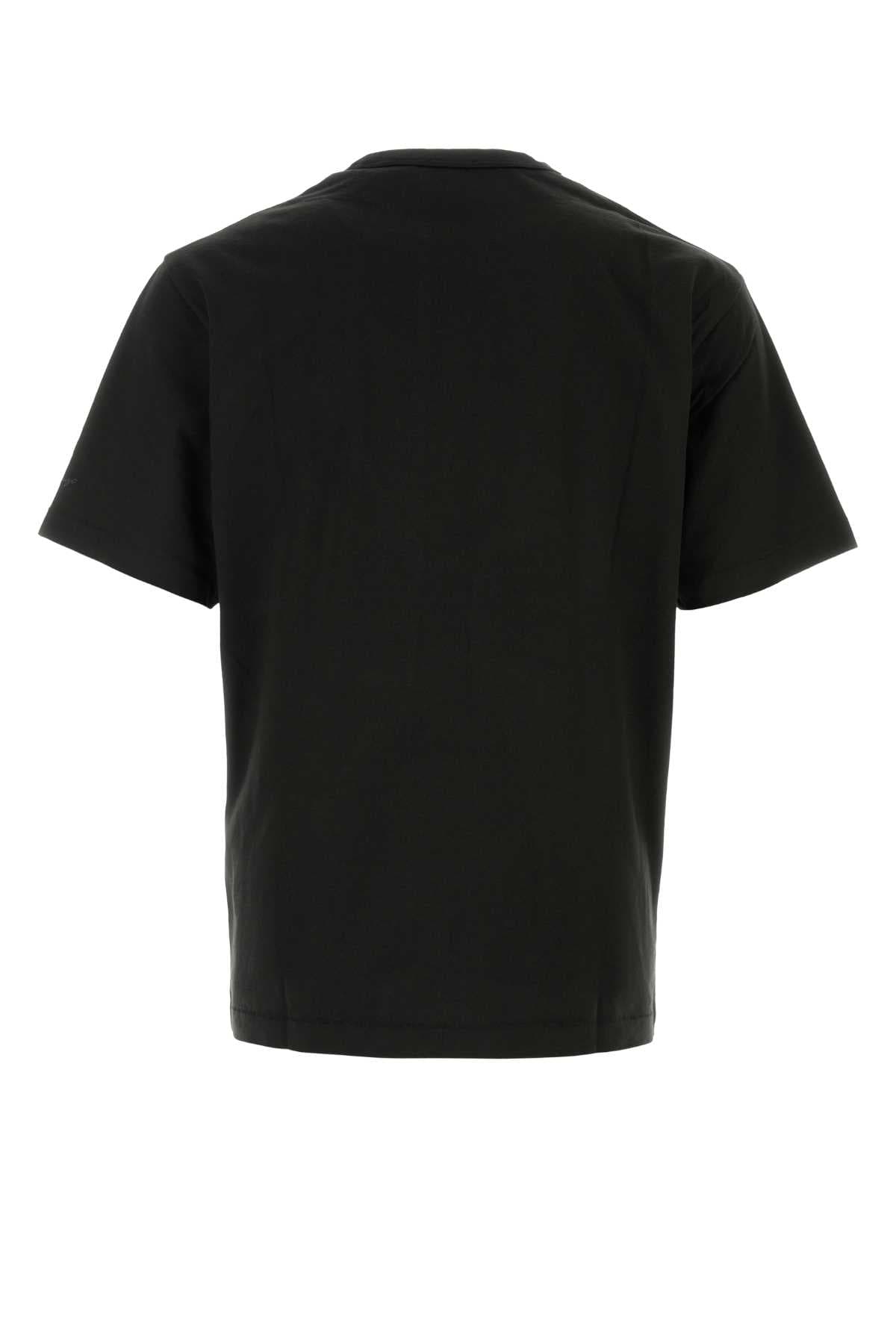 Black cotton t-shirt - мініатюра 2