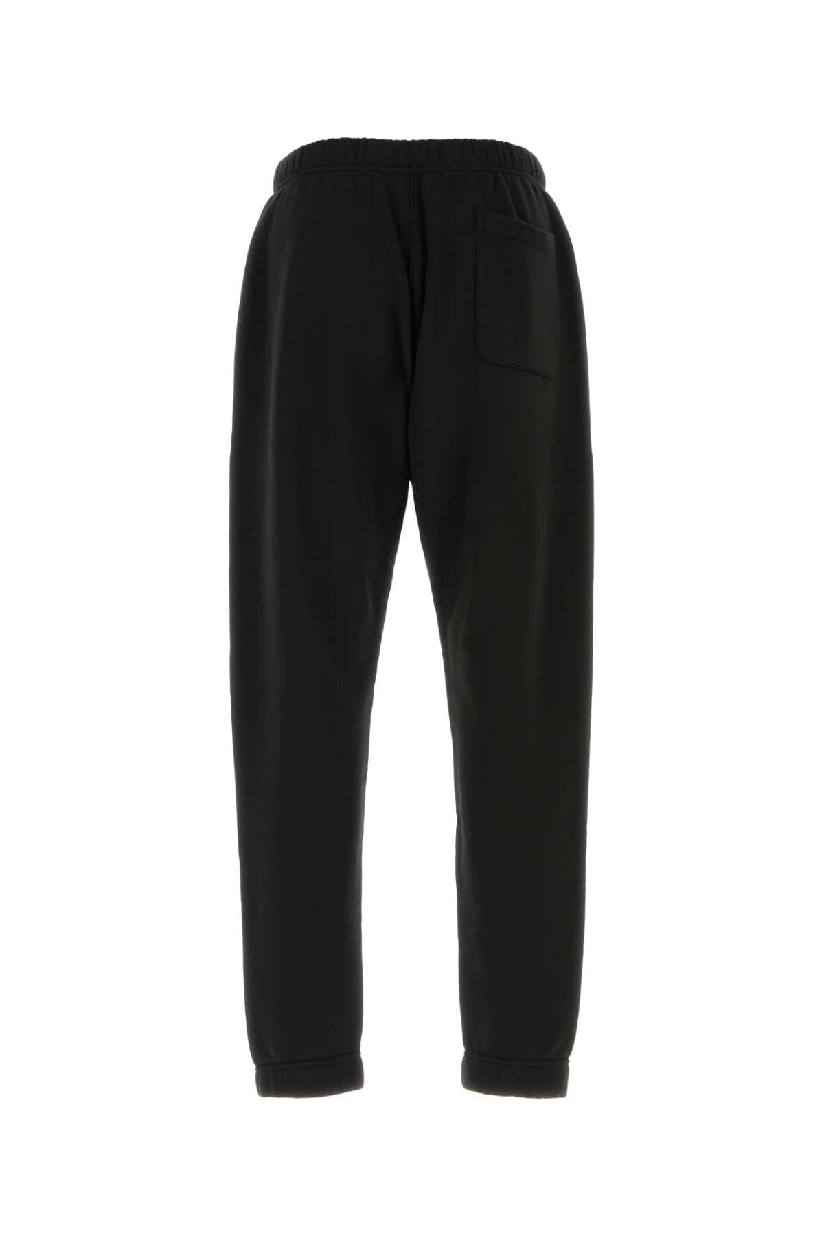 Black cotton joggers - мініатюра 2