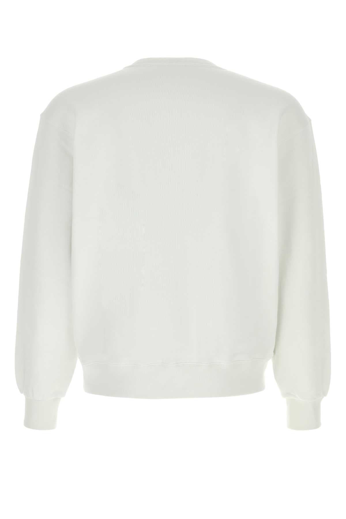 White cotton sweatshirt - мініатюра 2