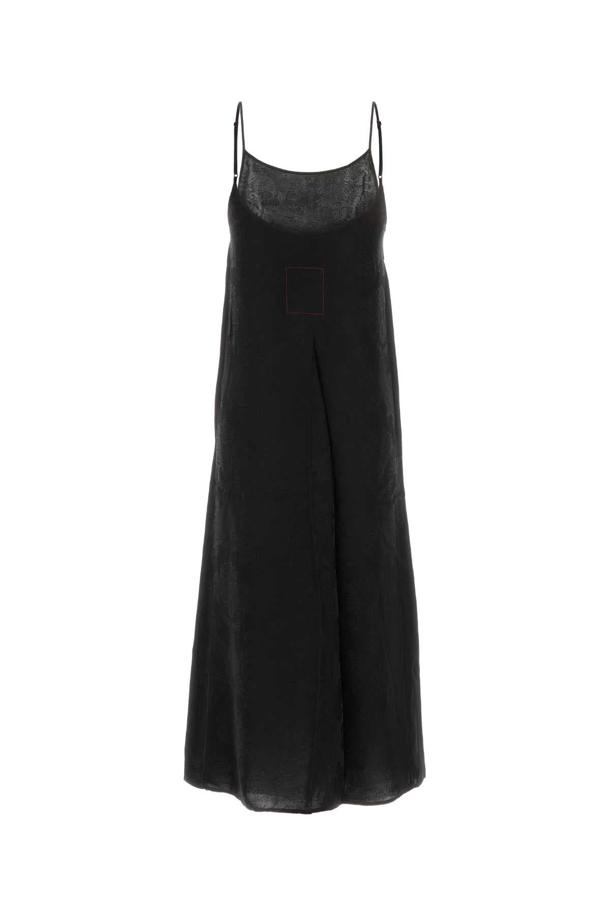 Black viscose blend Anaya dress - мініатюра 2