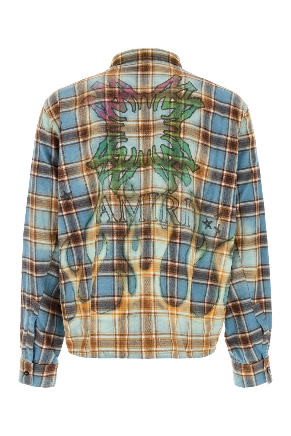 Embroidered flannel shirt - мініатюра 2