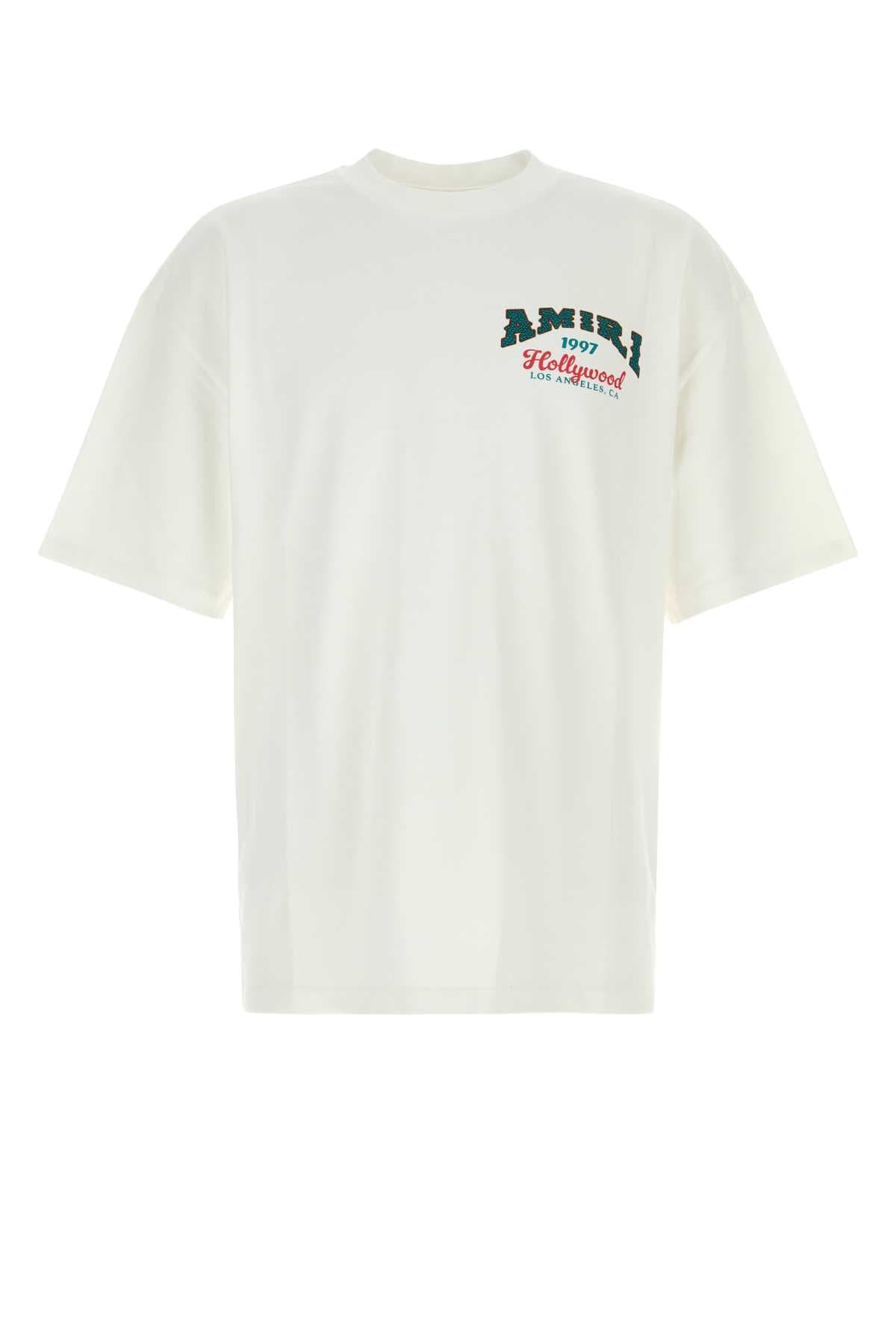 White cotton oversize t-shirt