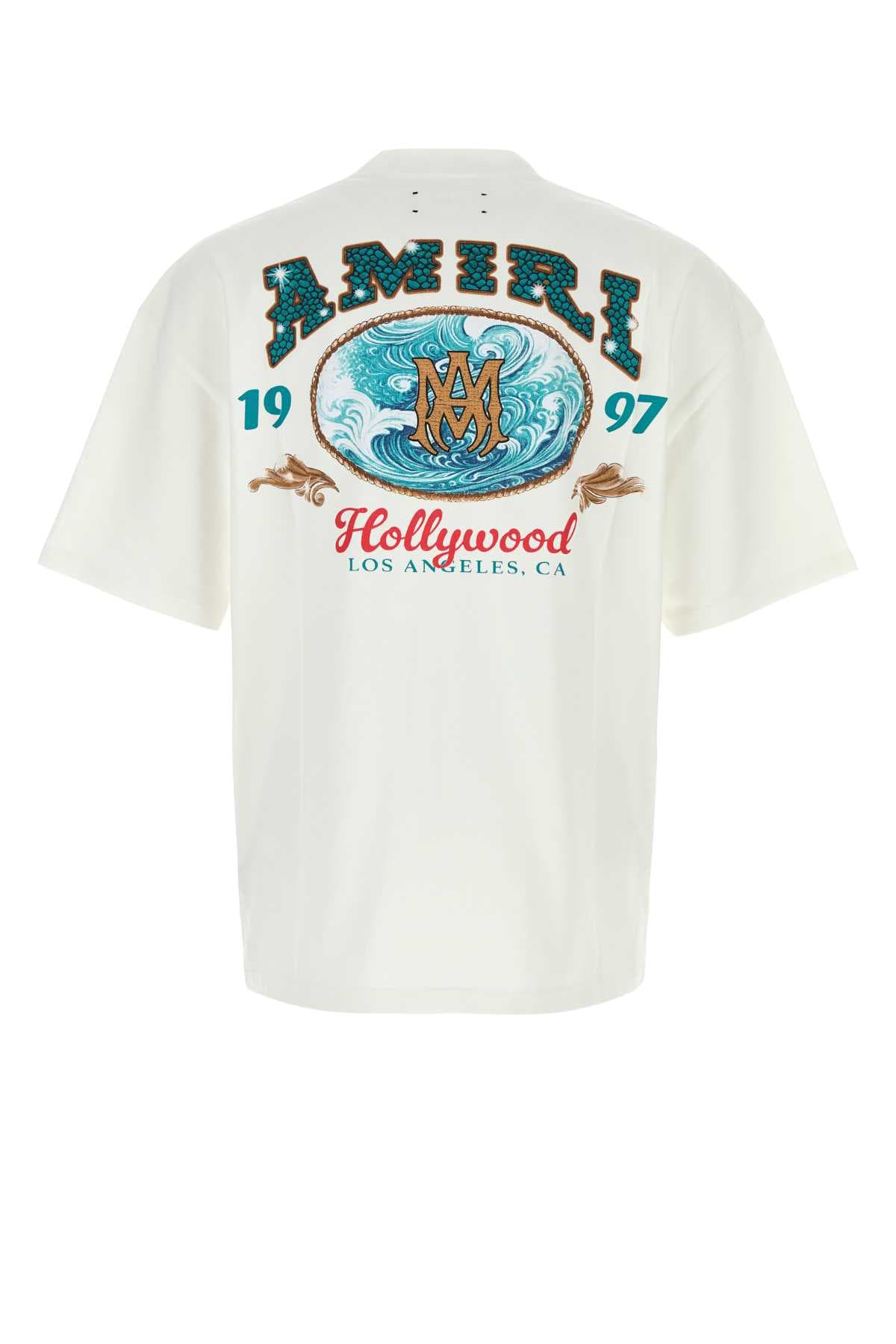 White cotton oversize t-shirt - мініатюра 2