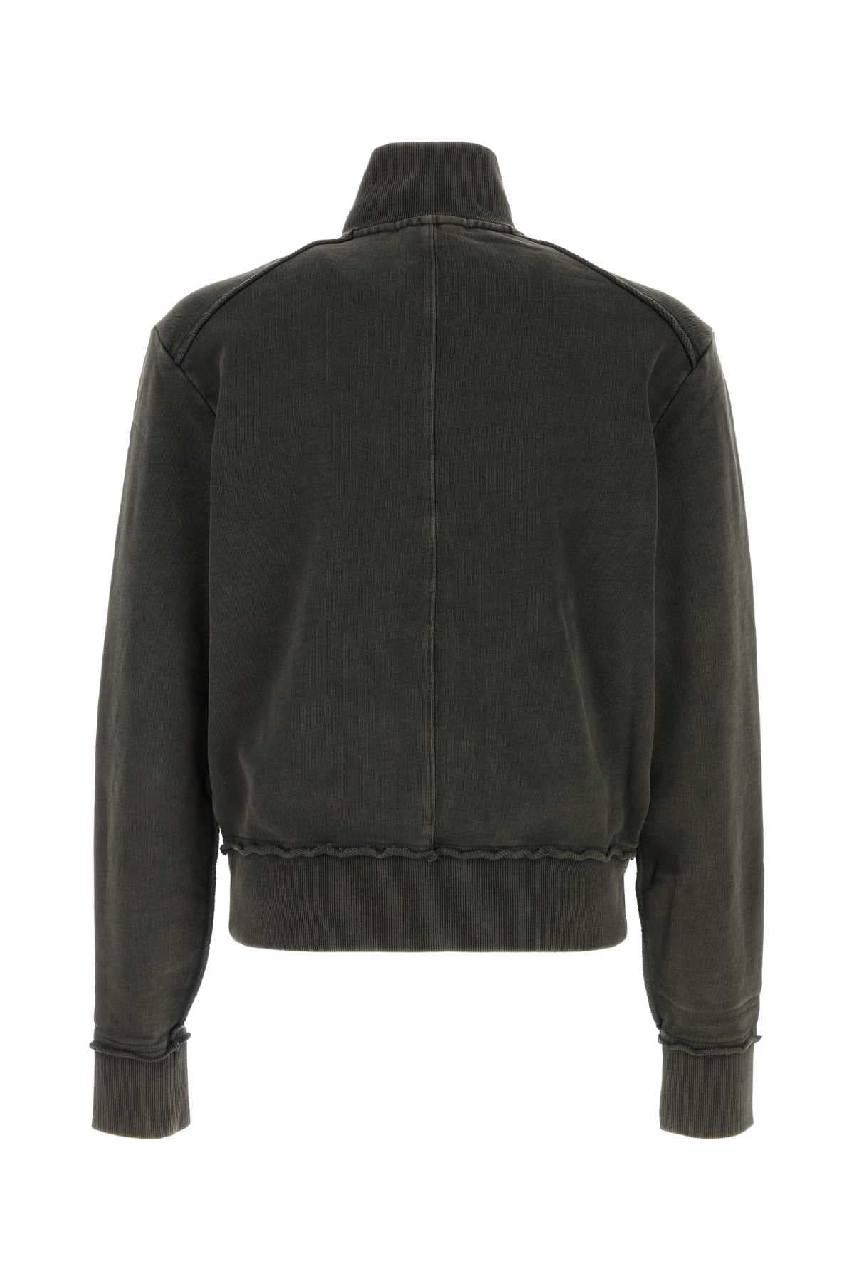 Graphite cotton sweatshirt - мініатюра 2