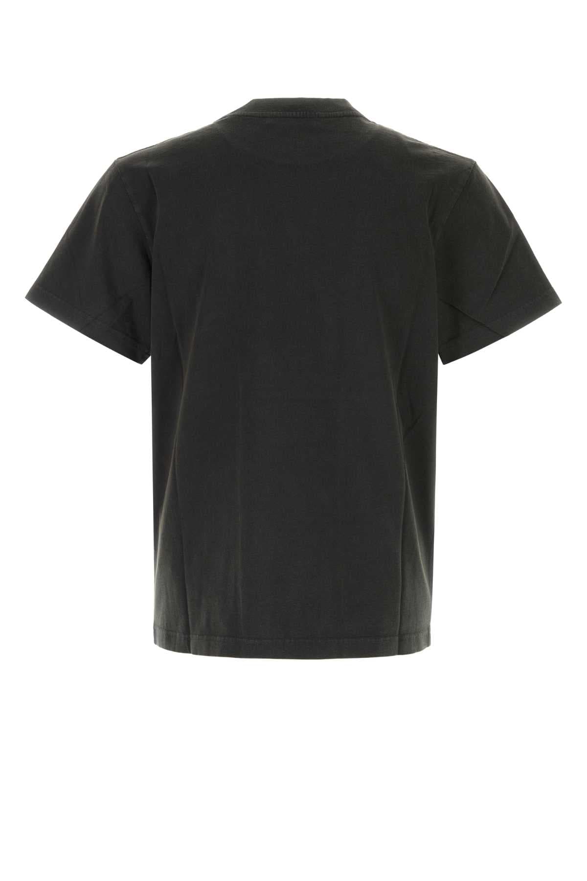 Slate cotton t-shirt - мініатюра 2