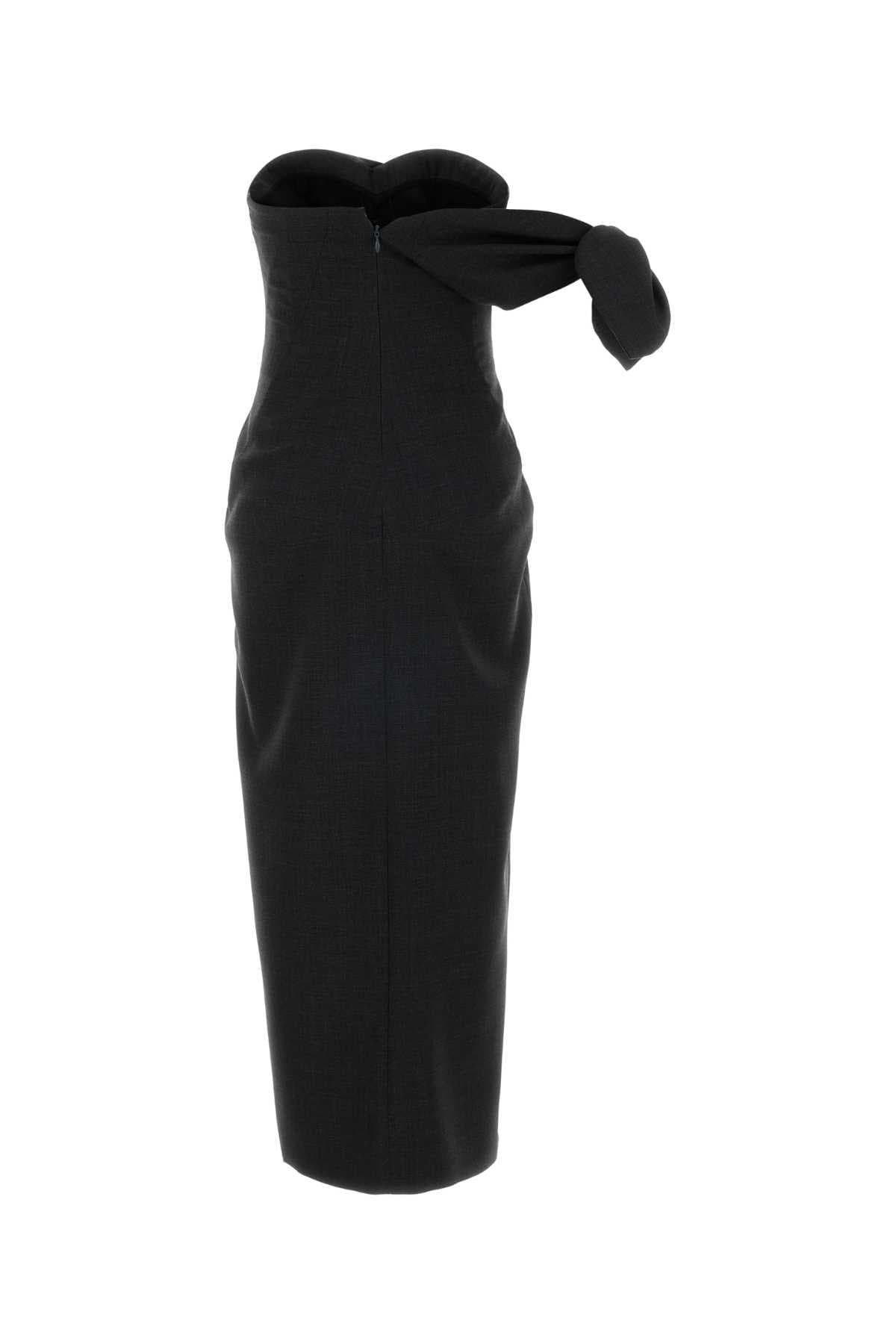 Slate wool dress - мініатюра 2