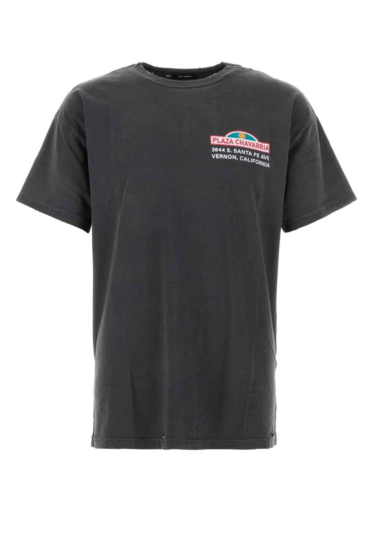 Slate cotton Plaza Chavarria t-shirt