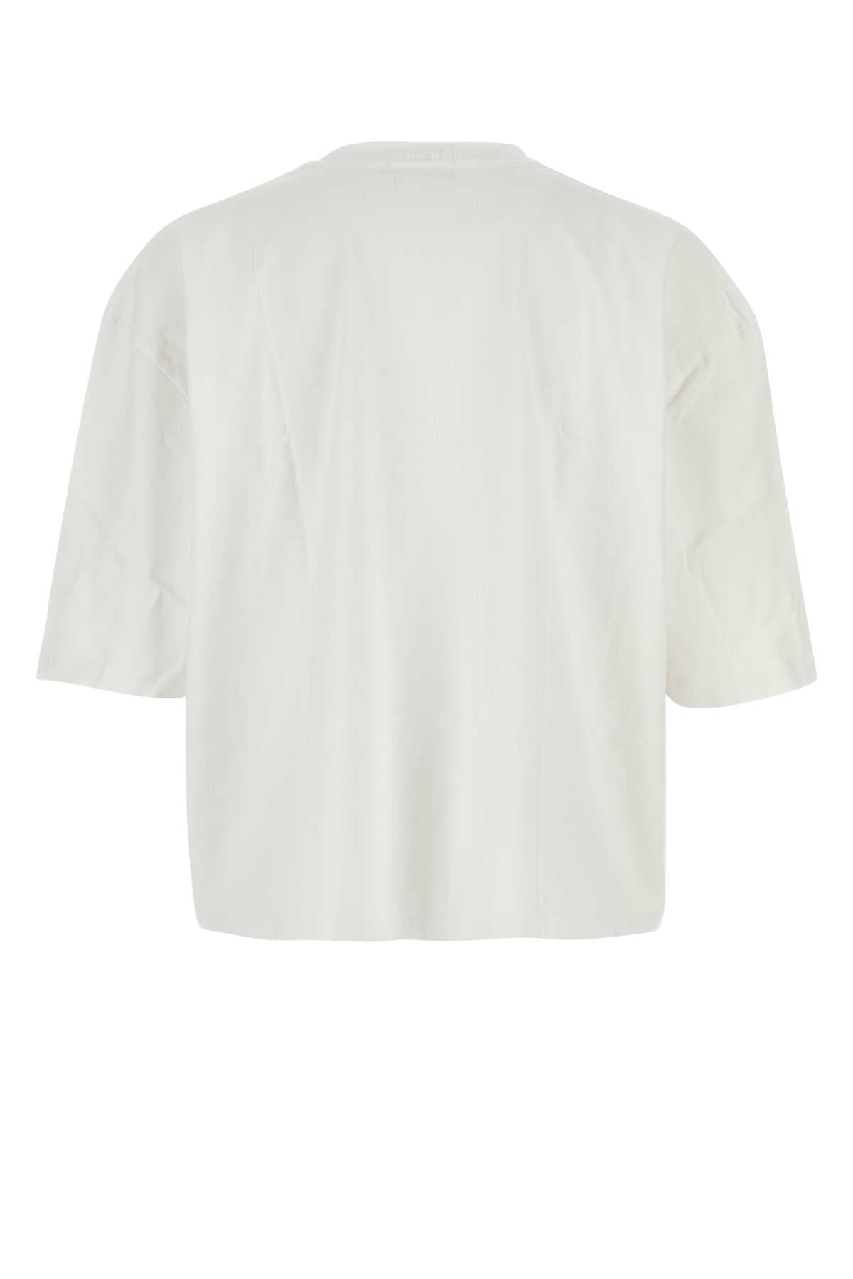 White cotton oversize Chavaloo t-shirt - мініатюра 2