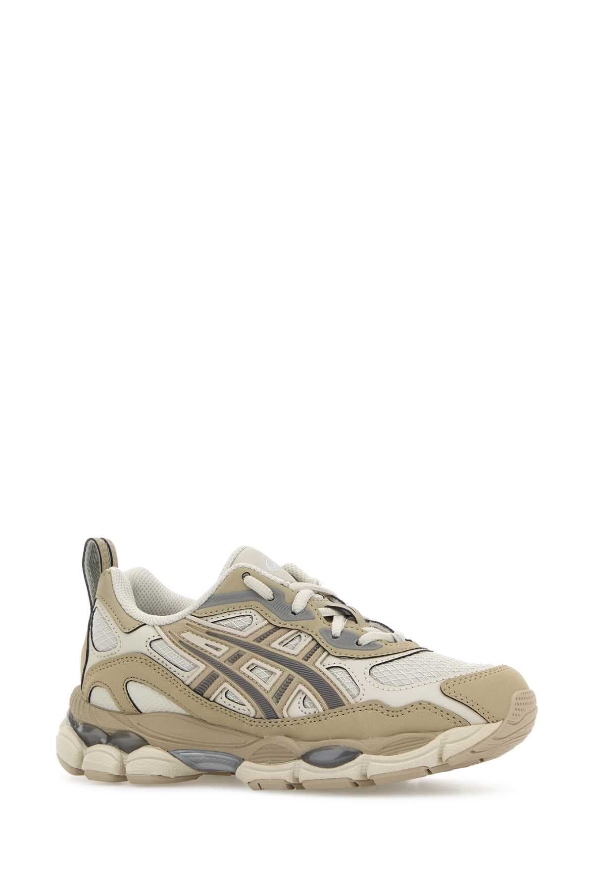 Sneakers GEL-NYC RGD bicolor in rete e similpelle - мініатюра 2