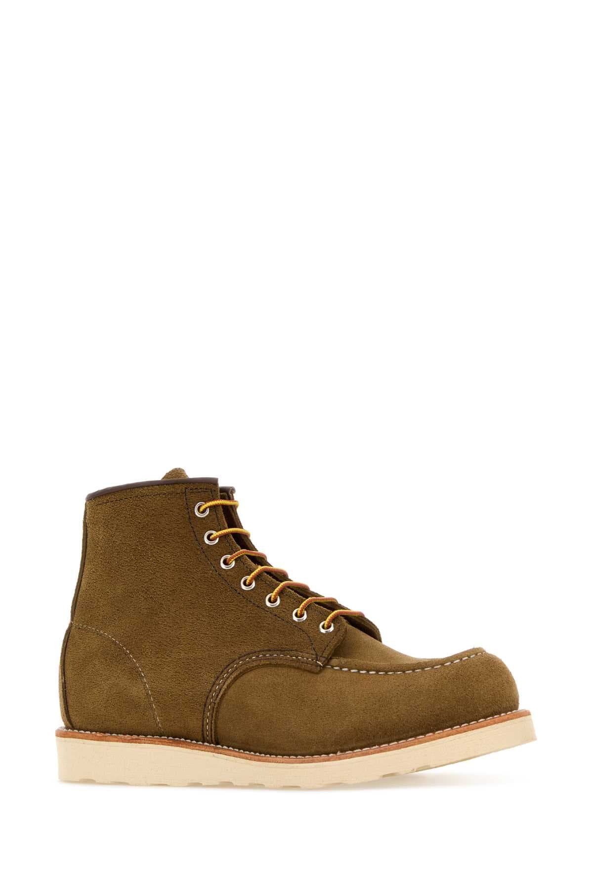 Biscuit suede ankle boots - мініатюра 2