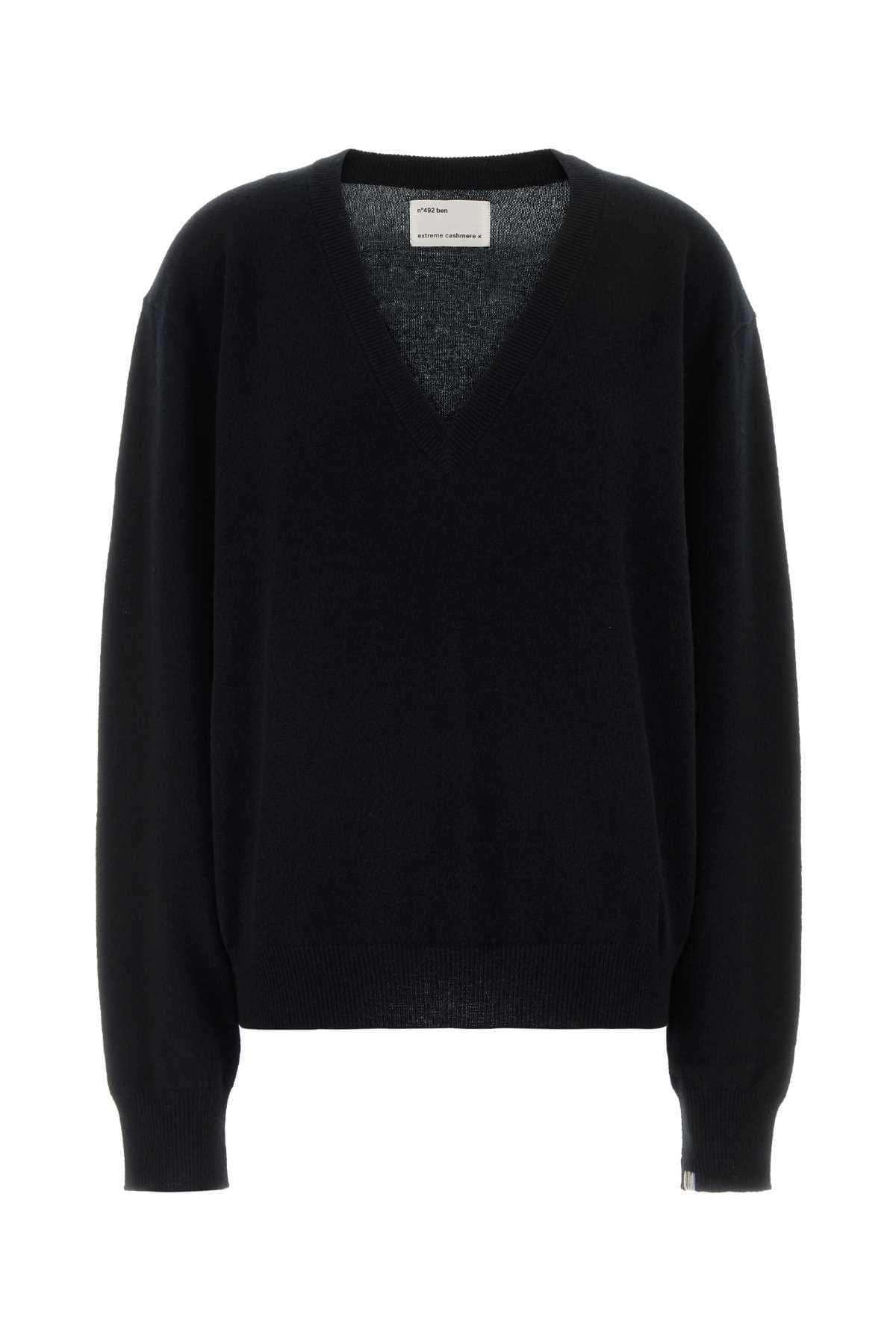 Black cashmere n°492 sweater