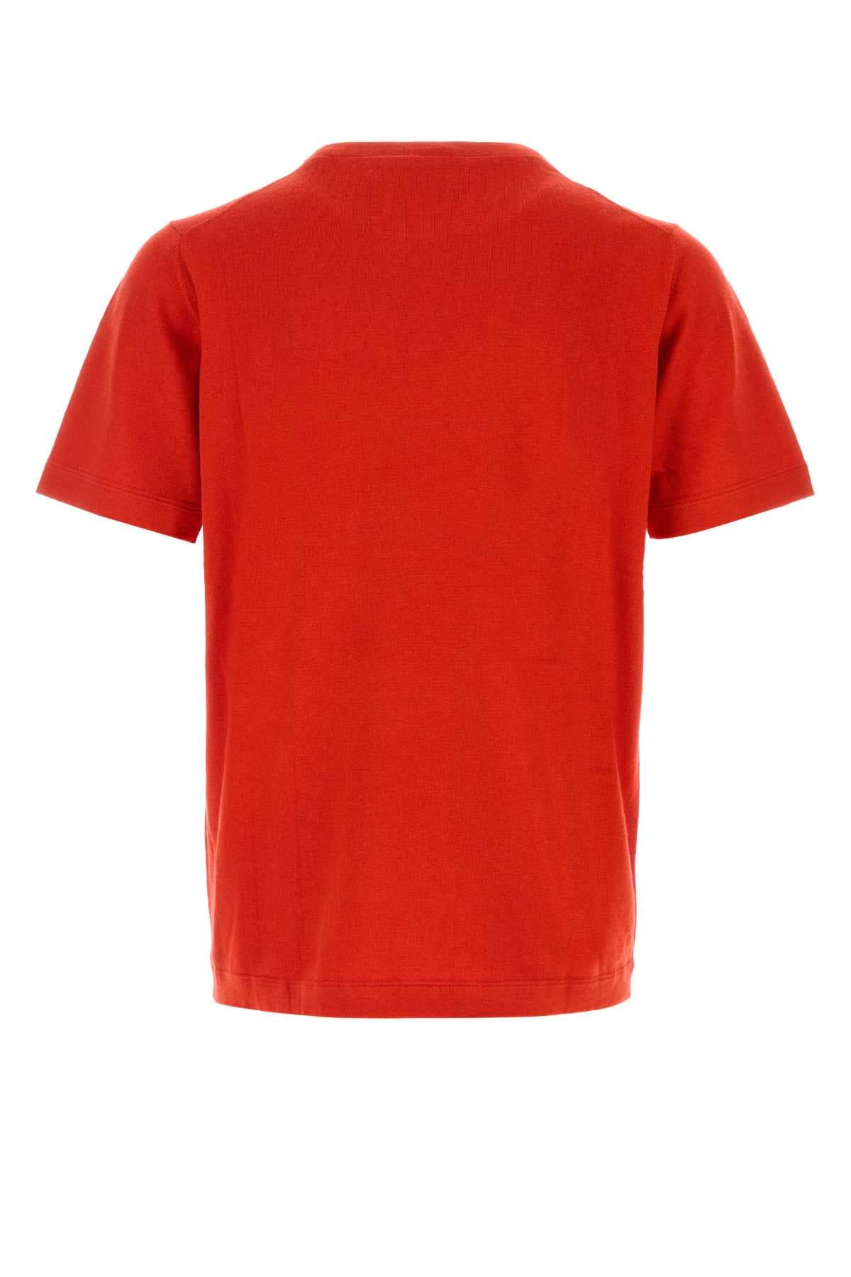 Red knit n°394 t-shirt - мініатюра 2