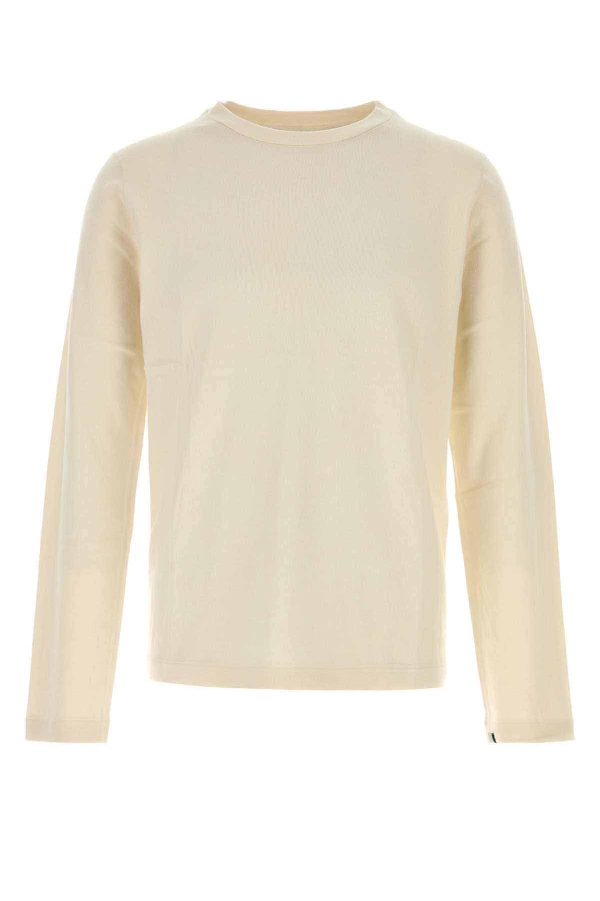 Ivory cotton blend n°500 sweater