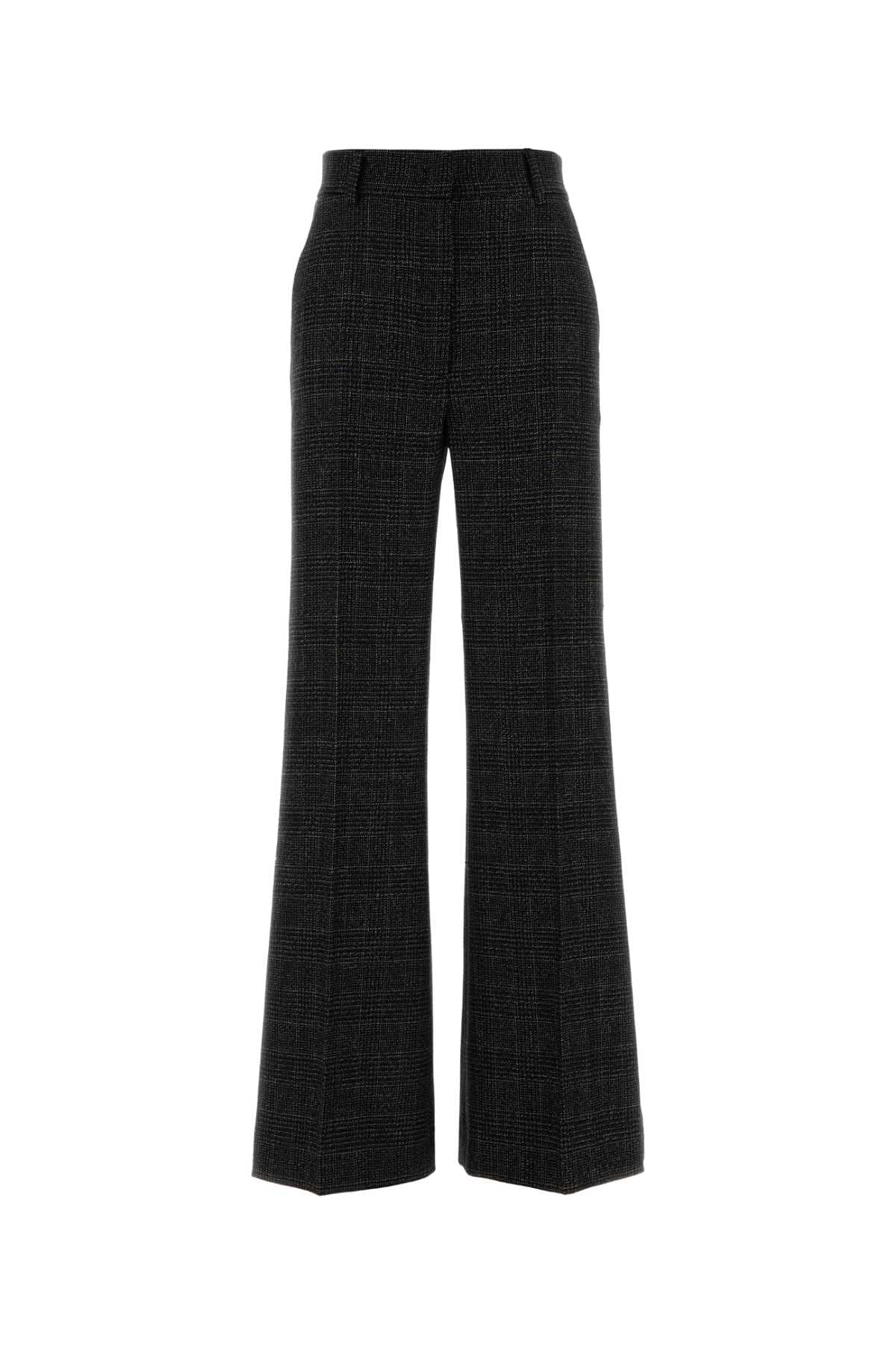 Embroidered wool Pacca pant