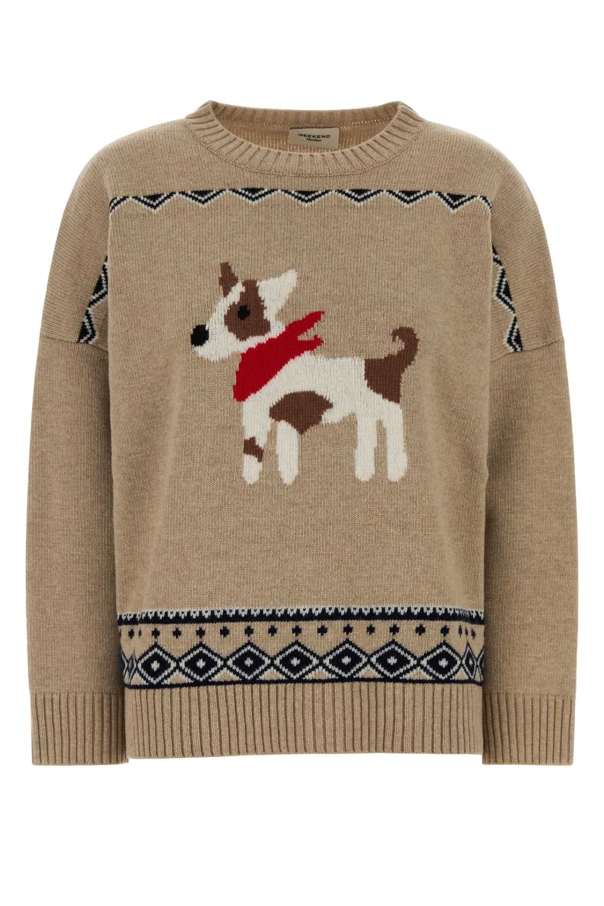 Sand wool oversize Pavidi sweater
