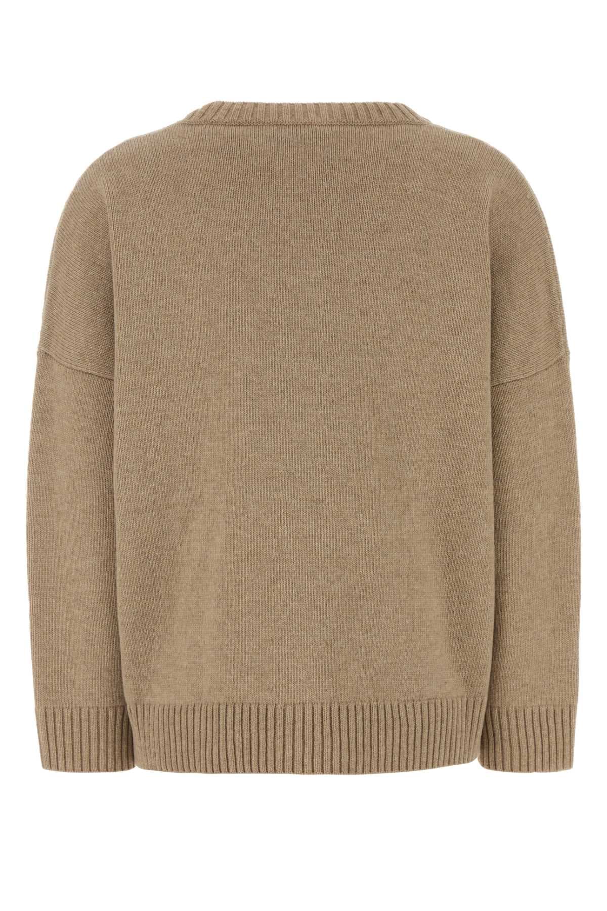 Sand wool oversize Pavidi sweater - мініатюра 2