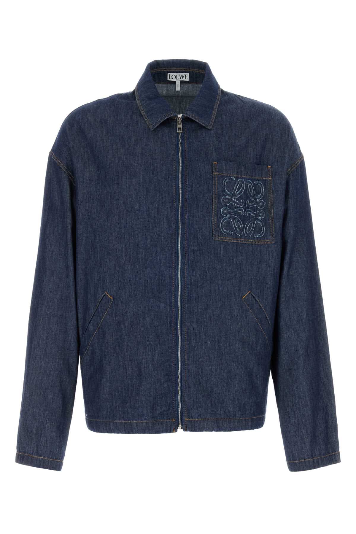 Blue denim jacket