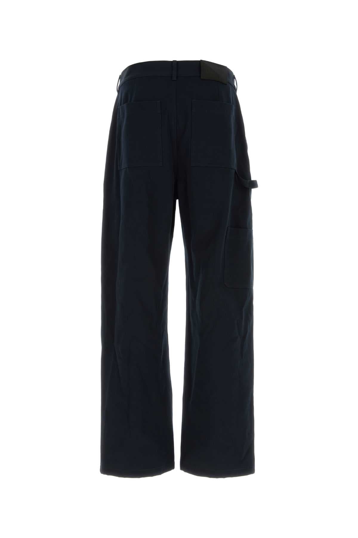Navy blue twill pant - мініатюра 2