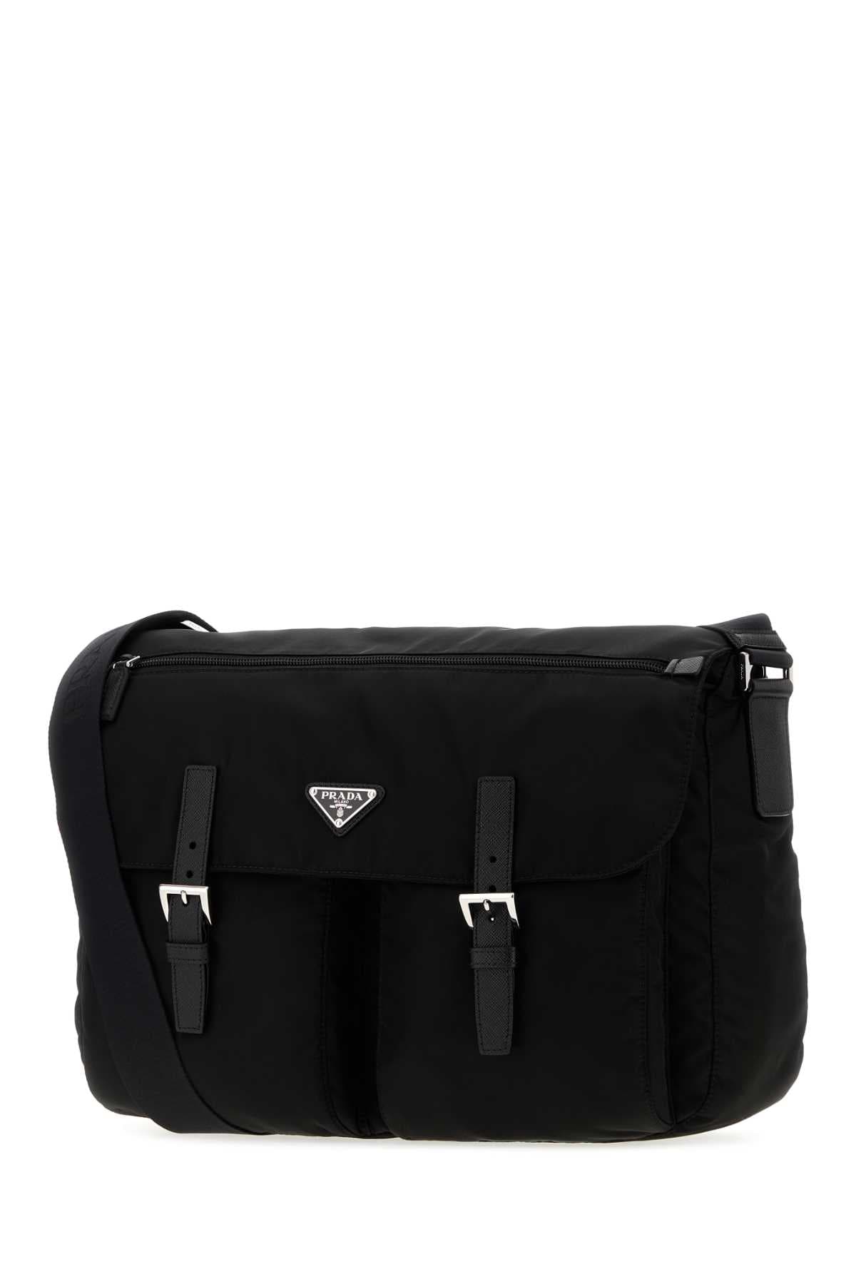 Black canvas travel bag - мініатюра 2