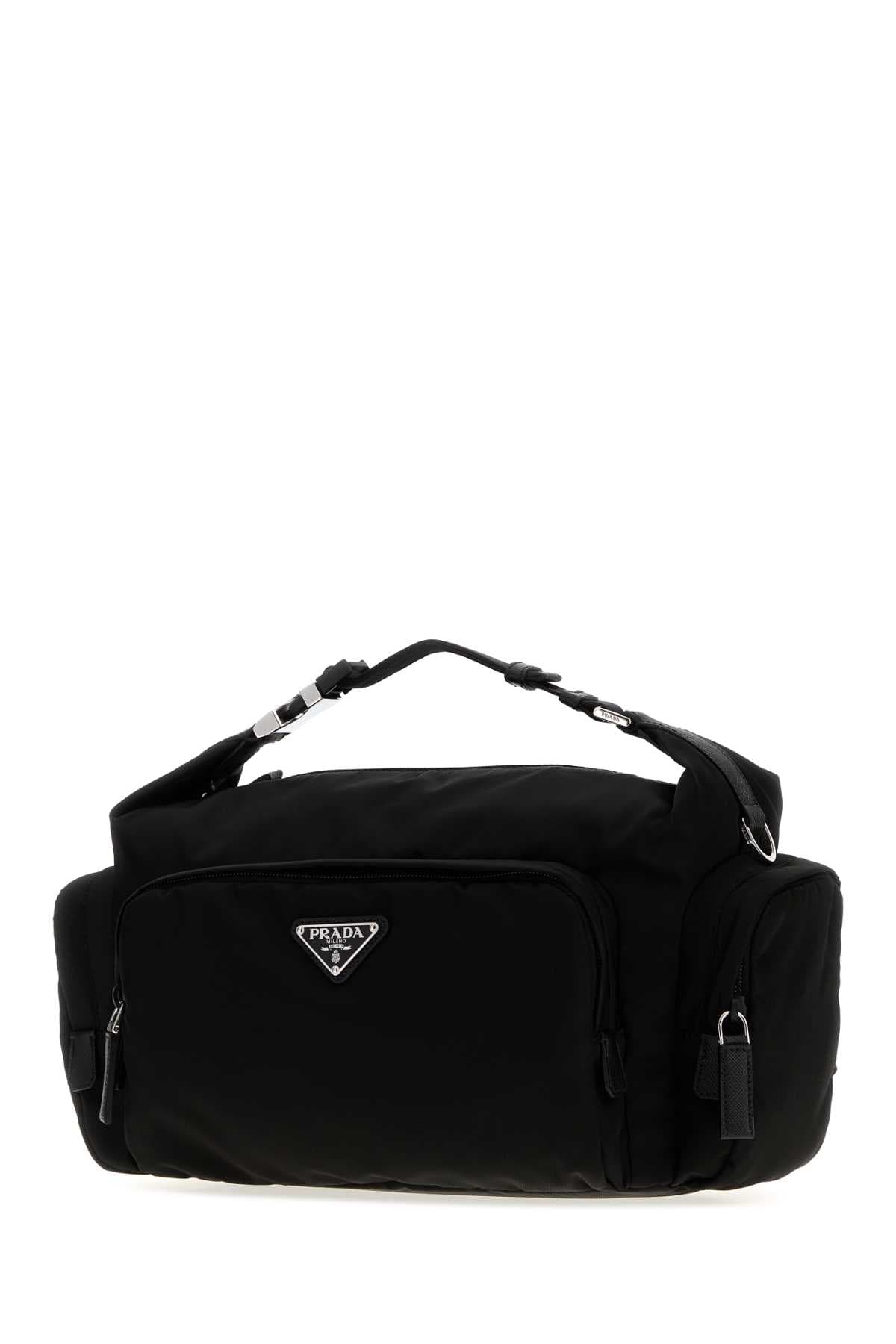 Black Re-Nylon handbag - мініатюра 2