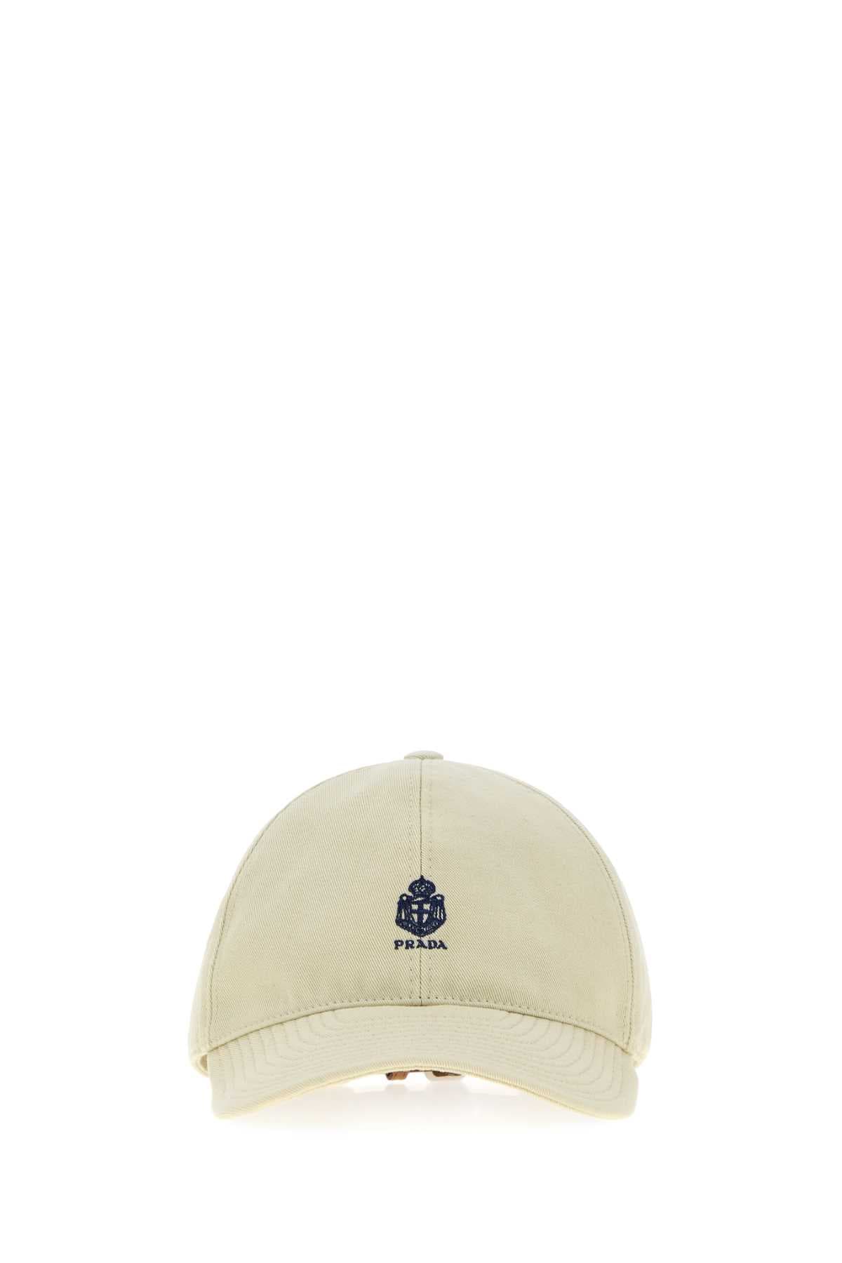 Sand cotton baseball cap