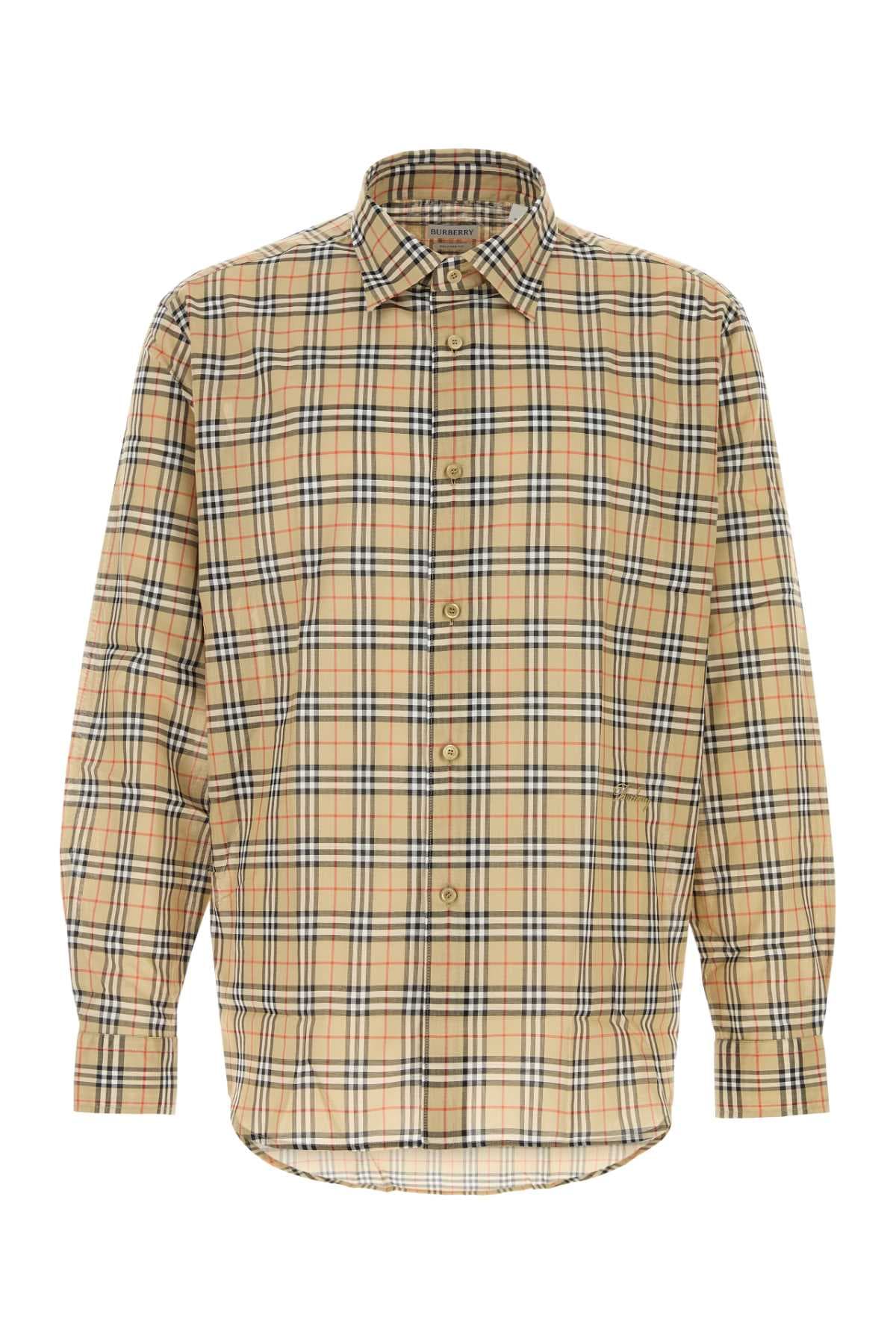 Embroidered cotton shirt