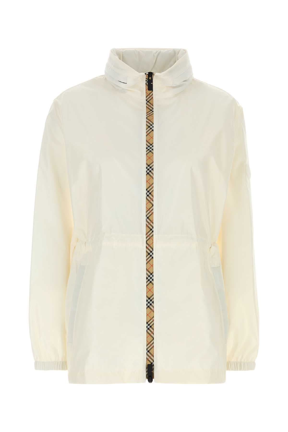 White nylon jacket