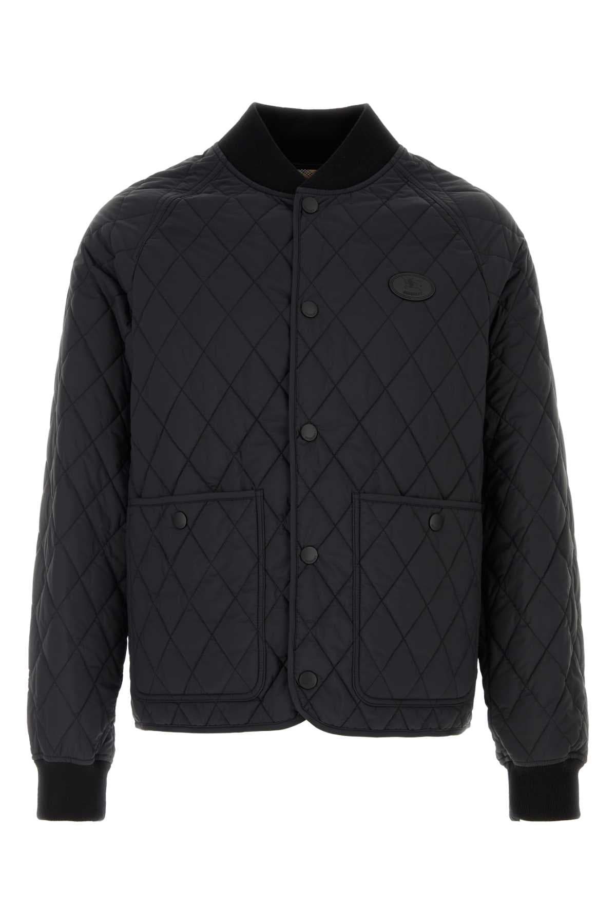 Black nylon jacket